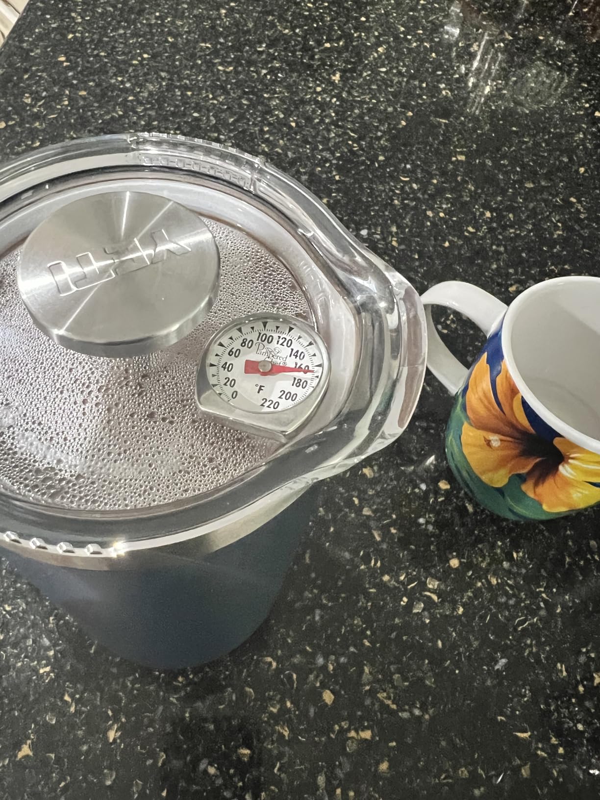 YETI Rambler 34 oz. French Press Coffee Maker, with GroundsControl Filter, Navy Customer Review YETI Rambler 34 oz. French Press Coffee Maker, with GroundsControl Filter, Navy - Customer Photo 2
