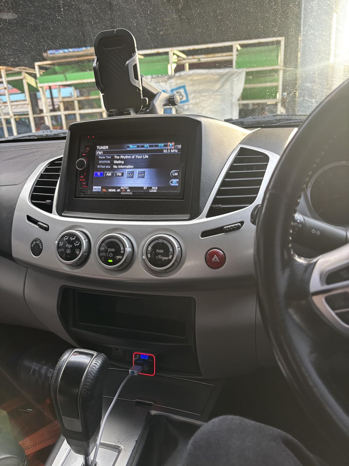 Nulaxy 54W Bluetooth 5.3 Car Adapter Charger 4-Port Fast Charging [PD36W & QC3.0 18W], Wireless Radio FM Transmitter with Deep Bass Player, 5 Colors LED Backlit, Hands-Free Calling, Support USB Drive - Customer Photo 3