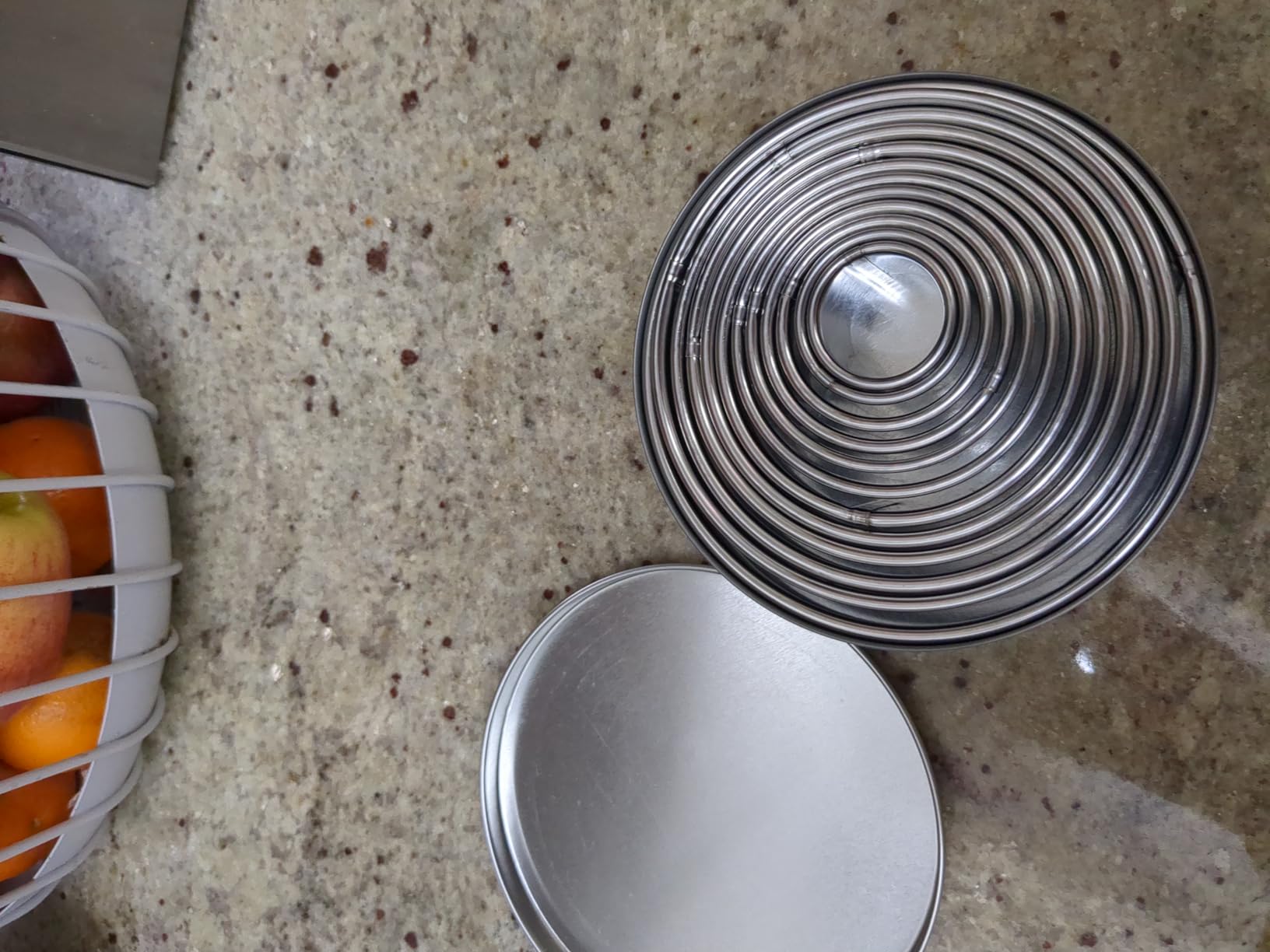 12 Pcs 304 Stainless Steel Biscuit Cutter Set - Round Cookie Cutters for Baking (1/2/3/4/5'') with Storage Box, Dough Pastry Cake Circle Cutting Ring Molds, Non-Rust, Dishwasher Safe & 1.5'' High Customer Review 12 Pcs 304 Stainless Steel Biscuit Cutter Set - Round Cookie Cutters for Baking (1/2/3/4/5'') with Storage Box, Dough Pastry Cake Circle Cutting Ring Molds, Non-Rust, Dishwasher Safe & 1.5'' High - Customer Photo 1