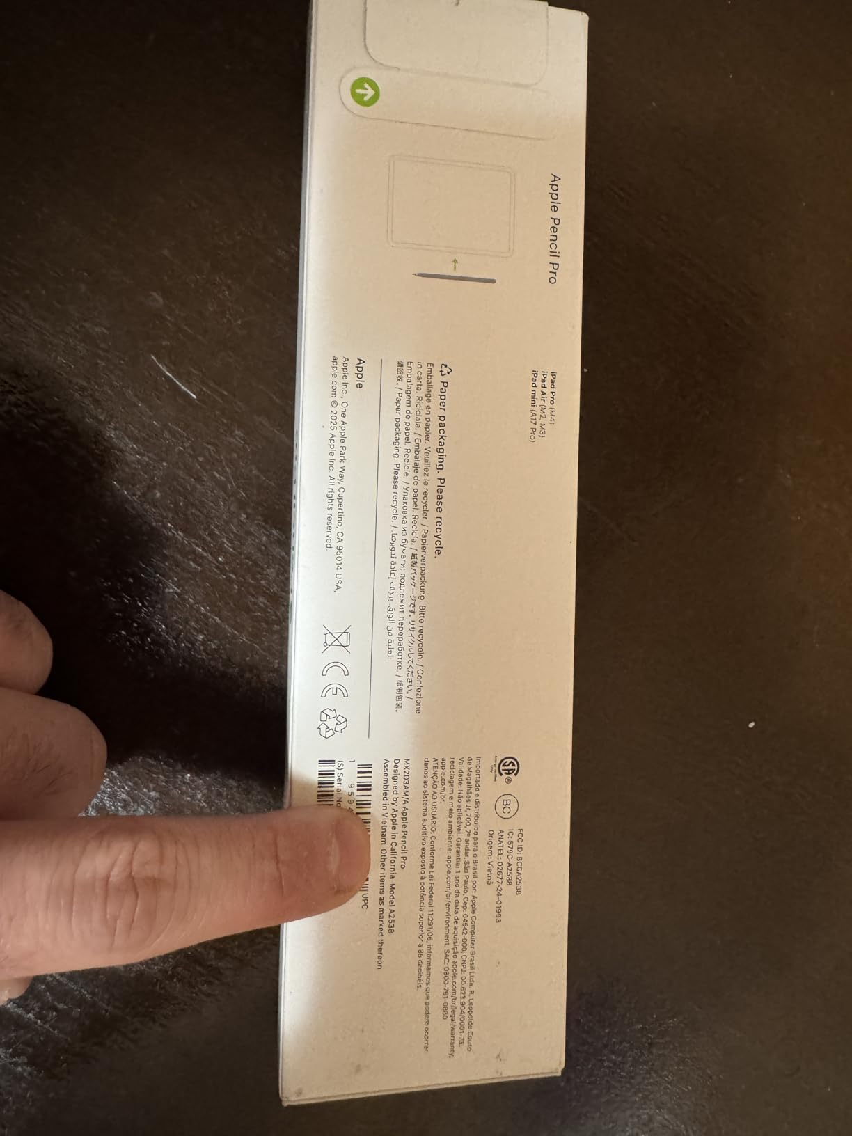 Apple Pencil Pro: Latest Model - Device Compatibility Check Required - Pixel-Perfect Precision, Tilt and Pressure Sensitivity, Perfect for Note-Taking, Drawing, and Art. Charges and Pairs Magnetically Customer Review Apple Pencil Pro: Latest Model - Device Compatibility Check Required - Pixel-Perfect Precision, Tilt and Pressure Sensitivity, Perfect for Note-Taking, Drawing, and Art. Charges and Pairs Magnetically - Customer Photo 2