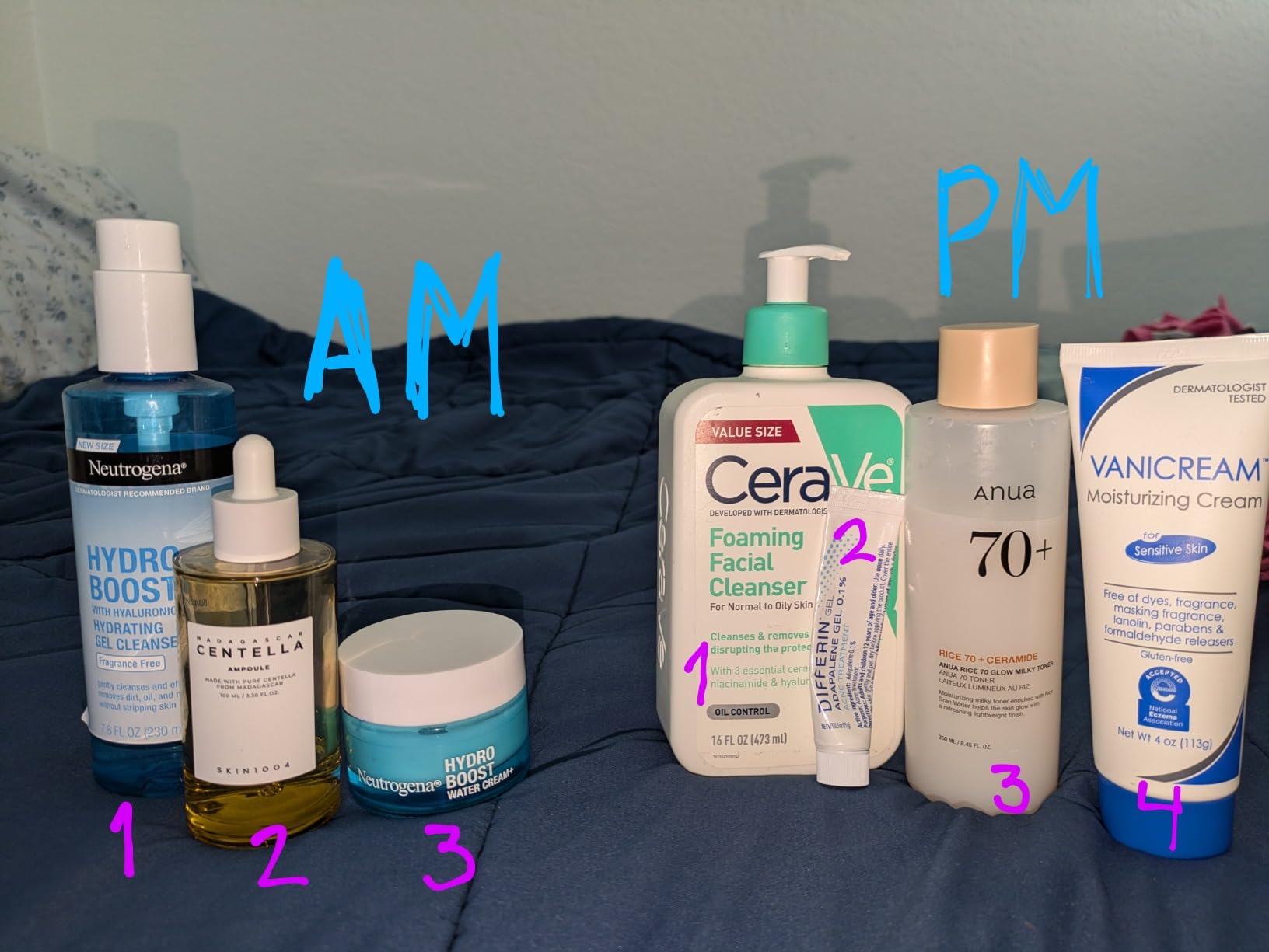 Anua Rice 70 Glow Milky Toner, Glass & Dewy Skin, Hydrating & Barrier Care, Rice Water, Niacinamide, Ceramides, All Skin Types, Fragrance-Free, Non Comedogenic, Korean Skincare, 8.45fl.oz - Customer Photo 2