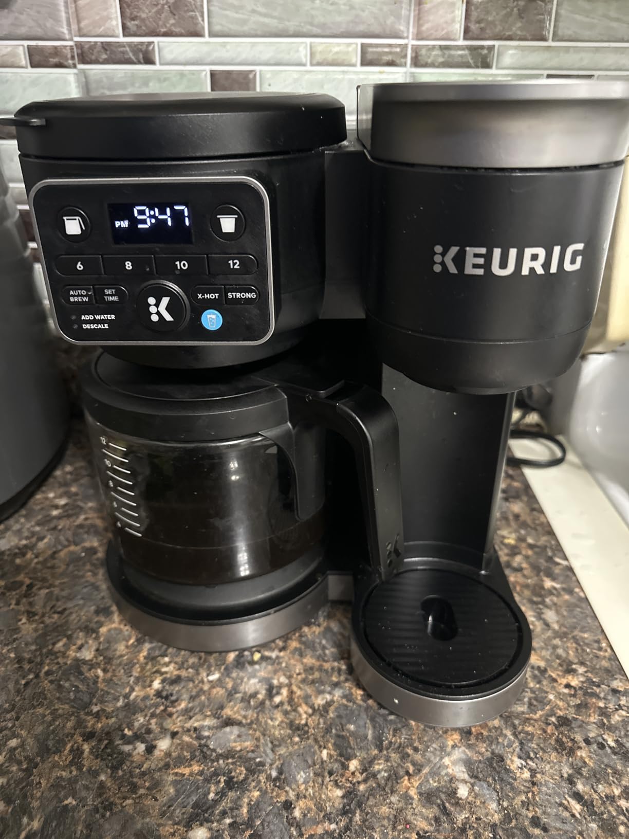 Keurig K-Duo Hot & Iced Single Serve & Carafe Coffee Maker, MultiStream Technology, 72oz Reservoir (Gen 2) customer photo 1