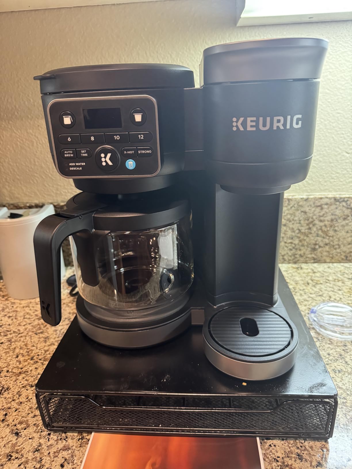 Keurig K-Duo Hot & Iced Single Serve & Carafe Coffee Maker, MultiStream Technology, 72oz Reservoir (Gen 2) customer photo 2