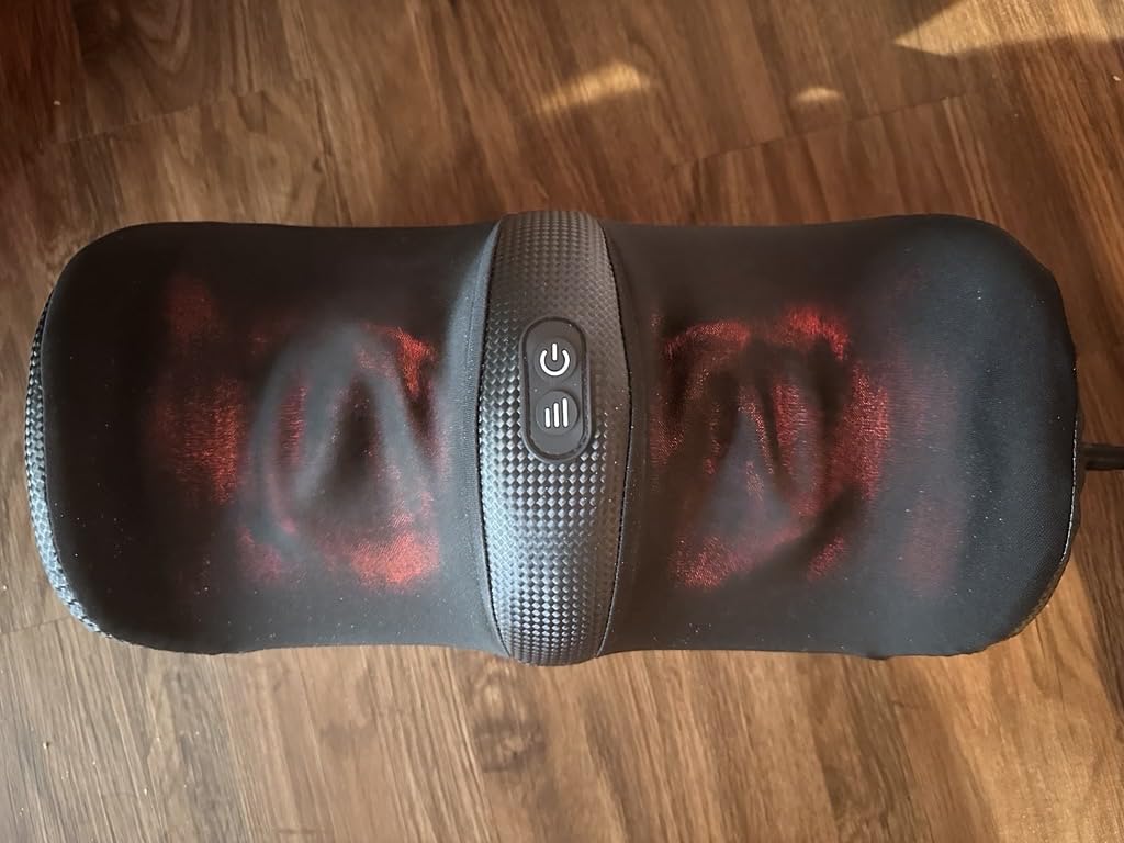 Nekteck Foot Massager with Heat & Foot Roller, Shiatsu Calf Leg Massager for Circulation and Neuropathy Pain Relief for Feet Care Home Office Gadgets Relaxing Massage Tools Gifts for Women Men Mom Dad Customer Review Nekteck Foot Massager with Heat & Foot Roller, Shiatsu Calf Leg Massager for Circulation and Neuropathy Pain Relief for Feet Care Home Office Gadgets Relaxing Massage Tools Gifts for Women Men Mom Dad - Customer Photo 2