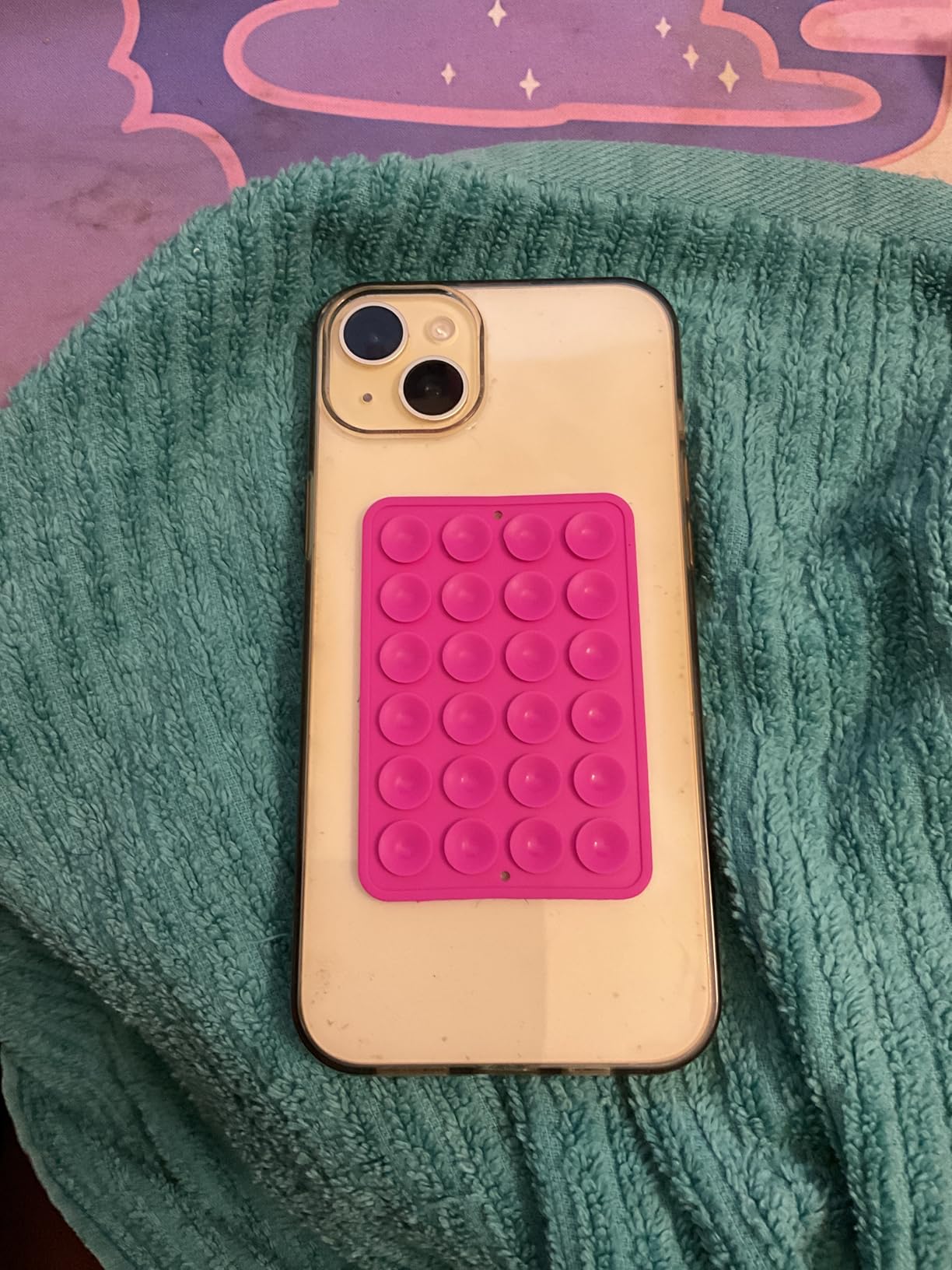 TENOC Phone Case Compatible with iPhone 16, Clear Case Shockproof Protective Bumper Slim Cover for 6.1 Inch - Customer Photo 2