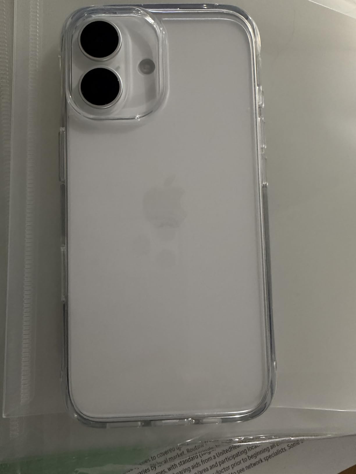 Mkeke for iPhone 16 Case Clear, [Not Yellowing] [16FT Military-Grade Drop Protection], Slim Clear iPhone 16 Case for Apple iPhone 16 with Shockproof Bumper 2024 - Customer Photo 1