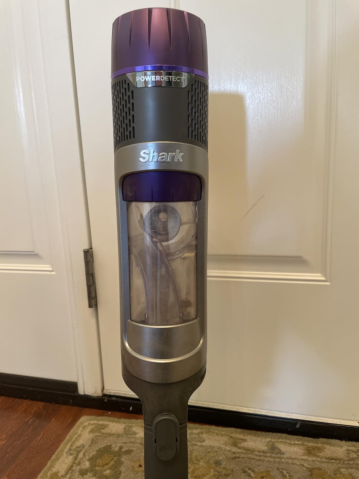 Shark Cordless Vacuum Cleaner with HEPA Filter, PowerDetect Clean & Empty, Powerful Suction, Auto-Empty System, Pet Hair Pickup, Carpets & Hardfloor, Dark Gray, IP3251 Customer Review Shark Cordless Vacuum Cleaner with HEPA Filter, PowerDetect Clean & Empty, Powerful Suction, Auto-Empty System, Pet Hair Pickup, Carpets & Hardfloor, Dark Gray, IP3251 - Customer Photo 2