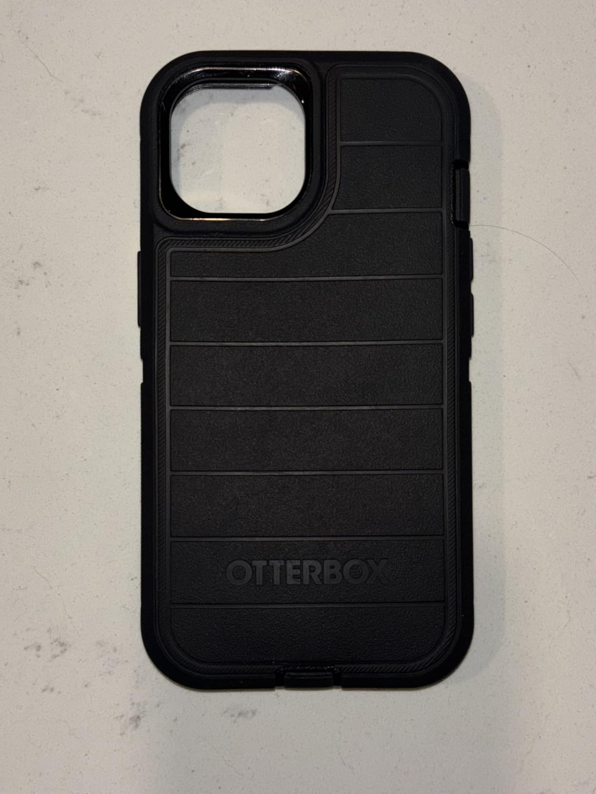 OtterBox iPhone 16e, iPhone 15, iPhone 14, & iPhone 13 (Only) - Defender Series Case - Black - Rugged & Durable - with Port Protection - Holster Clip Includes - Microbial Defense Protection - Customer Photo 1