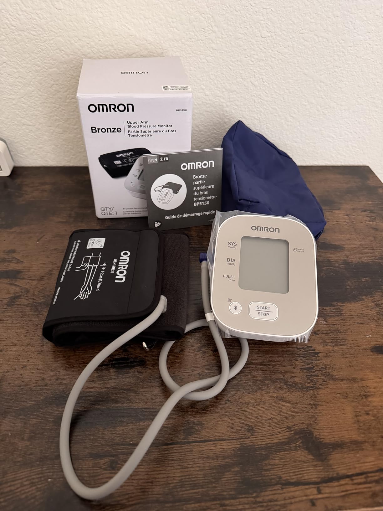 OMRON Bronze Blood Pressure Monitor for Home Use & Upper Arm Blood Pressure Cuff - #1 Doctor & Pharmacist Recommended Brand - Clinically Validated - Connect App Customer Review OMRON Bronze Blood Pressure Monitor for Home Use & Upper Arm Blood Pressure Cuff - #1 Doctor & Pharmacist Recommended Brand - Clinically Validated - Connect App - Customer Photo 5