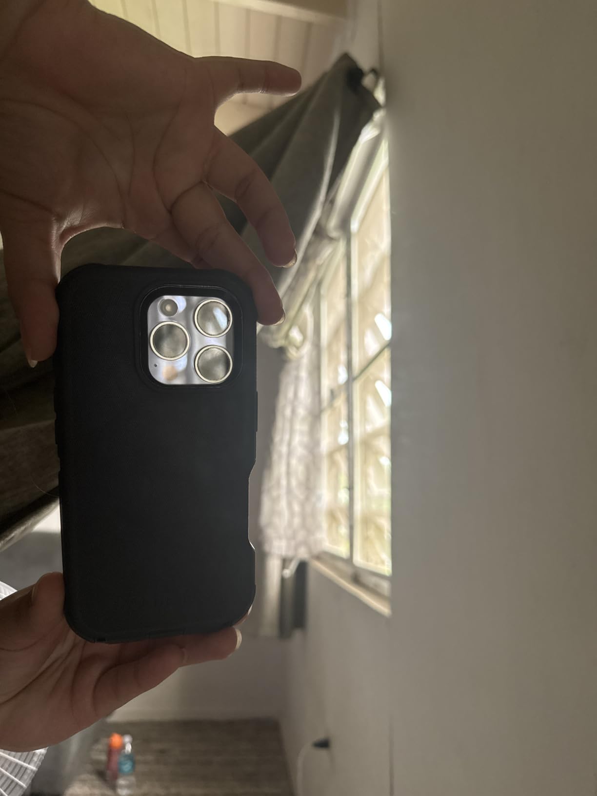 OtterBox iPhone 16 Defender Series Case - Black (Single Unit Ships in polybag) - Customer Photo 1