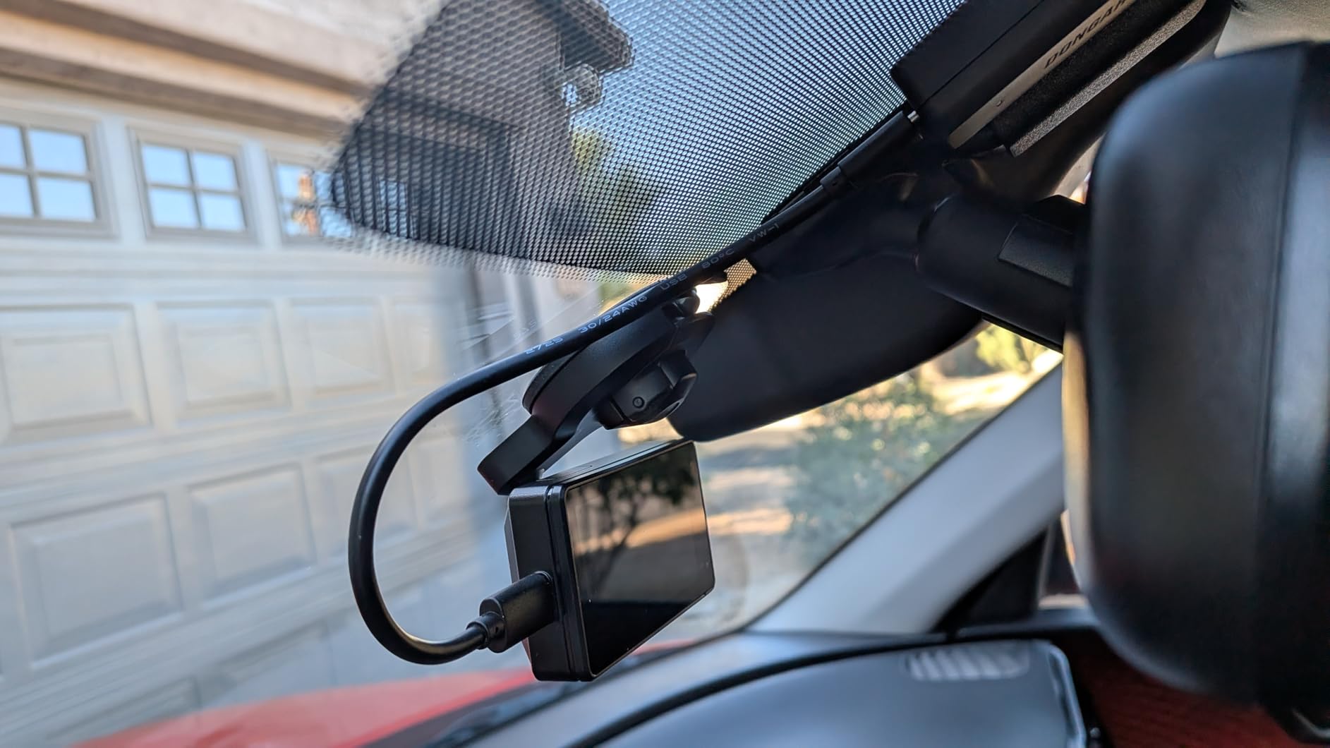 Garmin Dash Cam™ Mini 3, Ultracompact 1080p HD Dash Cam with a 140-degree Field of View, Built in Clarity™ Polarizer, Voice Controlled, Automatic Recording Customer Review Garmin Dash Cam™ Mini 3, Ultracompact 1080p HD Dash Cam with a 140-degree Field of View, Built in Clarity™ Polarizer, Voice Controlled, Automatic Recording - Customer Photo 1