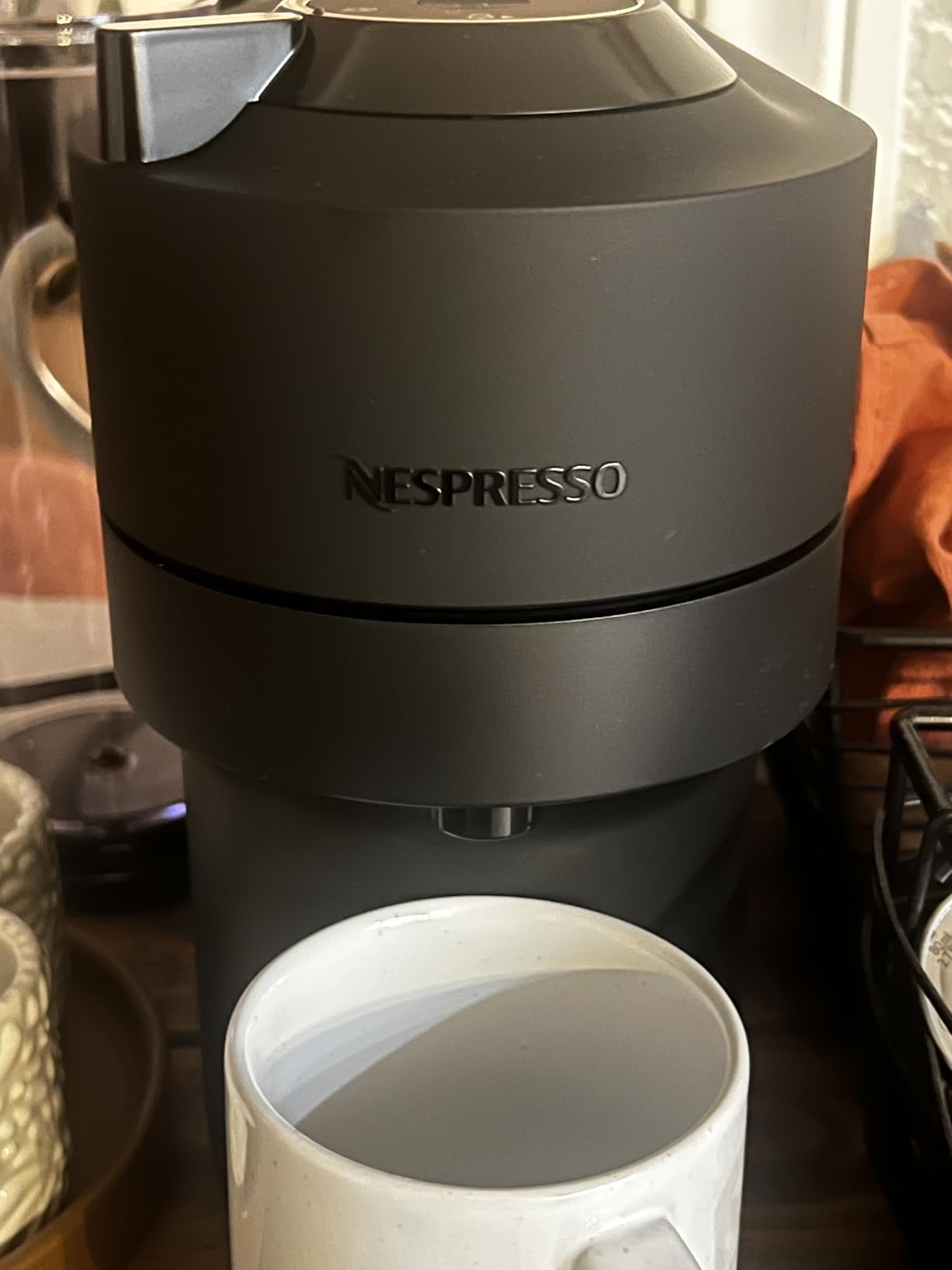 Vertuo Pop+ Coffee and Espresso Maker by De'Longhi, Black Matte with Dark Chrome customer photo 1