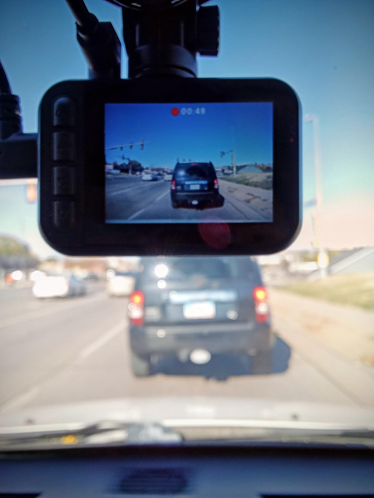 Dash Cam Front and Rear, 2.5K Dual Dash Camera for Cars, 2560P Mini Car Camera, 2 inch IPS Screen, 32GB Card Included, WDR Night Vision, 24 Hours Parking Monitor, G-Sensor, Support 256 GB Max Customer Review Dash Cam Front and Rear, 2.5K Dual Dash Camera for Cars, 2560P Mini Car Camera, 2 inch IPS Screen, 32GB Card Included, WDR Night Vision, 24 Hours Parking Monitor, G-Sensor, Support 256 GB Max - Customer Photo 2