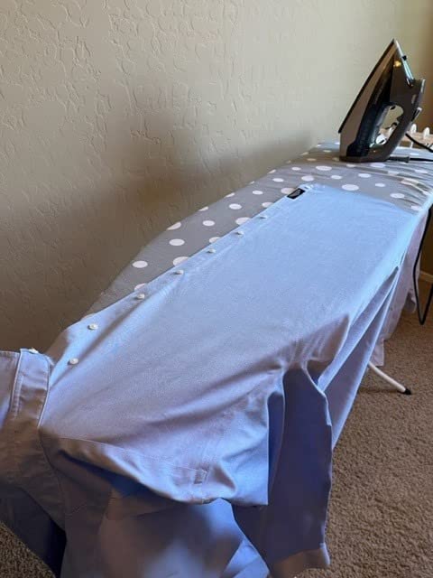 Pursteam SteamBurst+ 1750W Steam Iron, Ceramic Soleplate, Adjustable Steam, Burst of Steam, Self-Clean, Anti-Calc, Anti-Drip, Powerful & Long-Lasting Steam for All Fabrics - Customer Photo 2