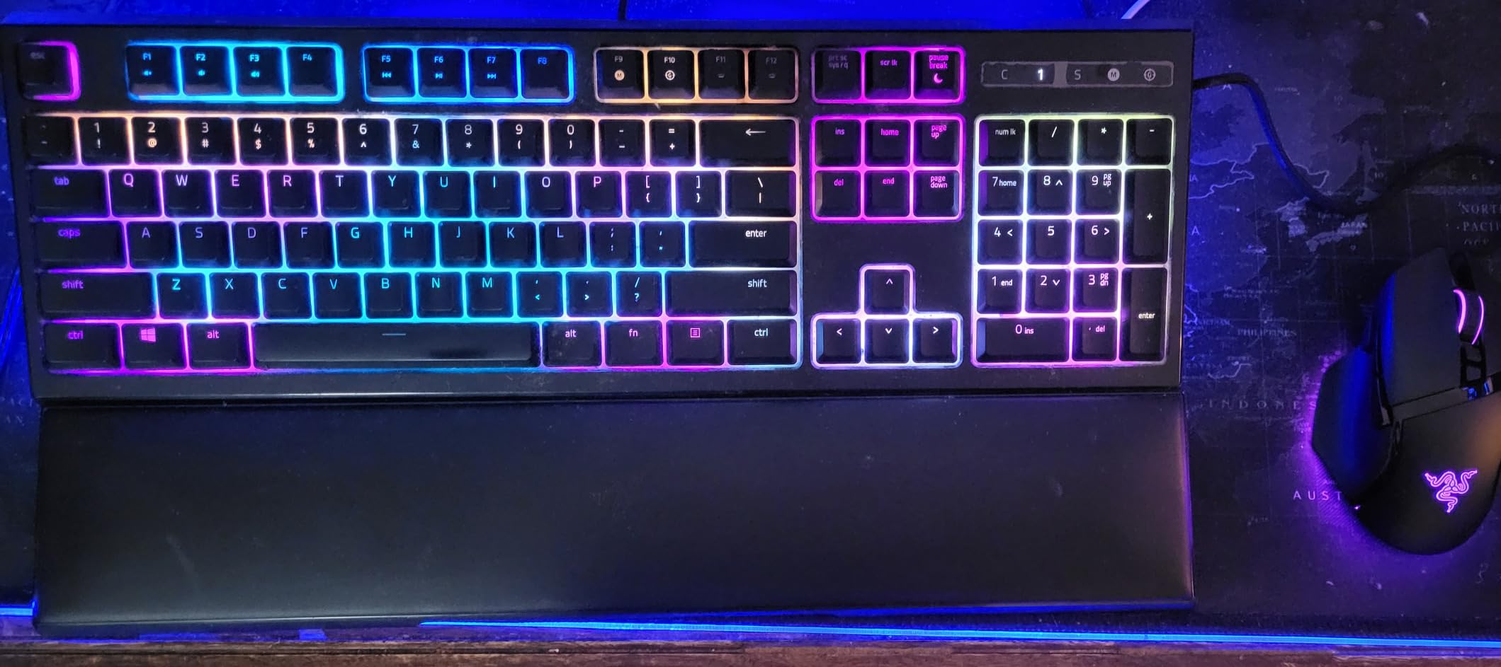 Razer Basilisk V3 35K Wired Ergonomic Gaming Mouse : HyperScroll Tilt Wheel - 35K DPI Optical Sensor Gen 2-13 Customizable Controls - Chroma RGB - Optical Switches Gen 3 - Speedflex Cable - Customer Photo 2