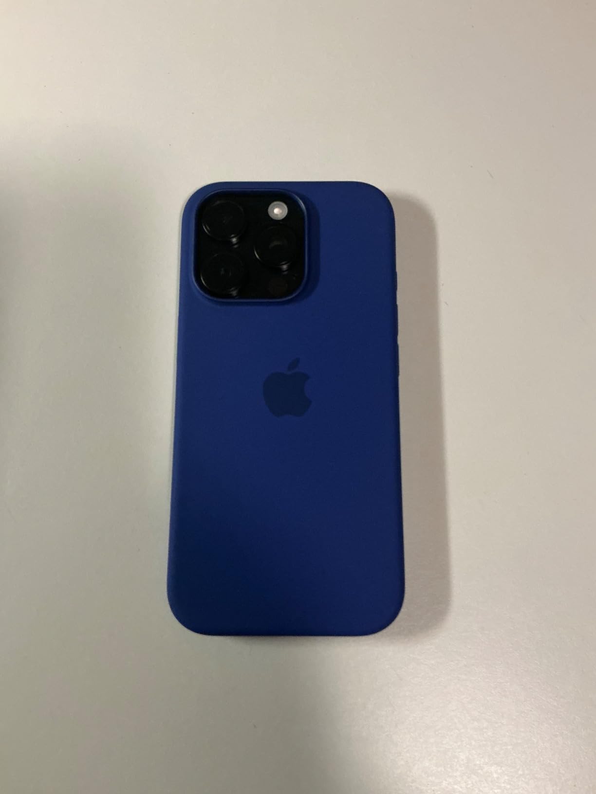 Apple iPhone 16 Silicone Case with MagSafe and Camera Control: Lightweight Phone Case, Wireless Charging Compatible, Smooth Matte Finish; Black - Customer Photo 1