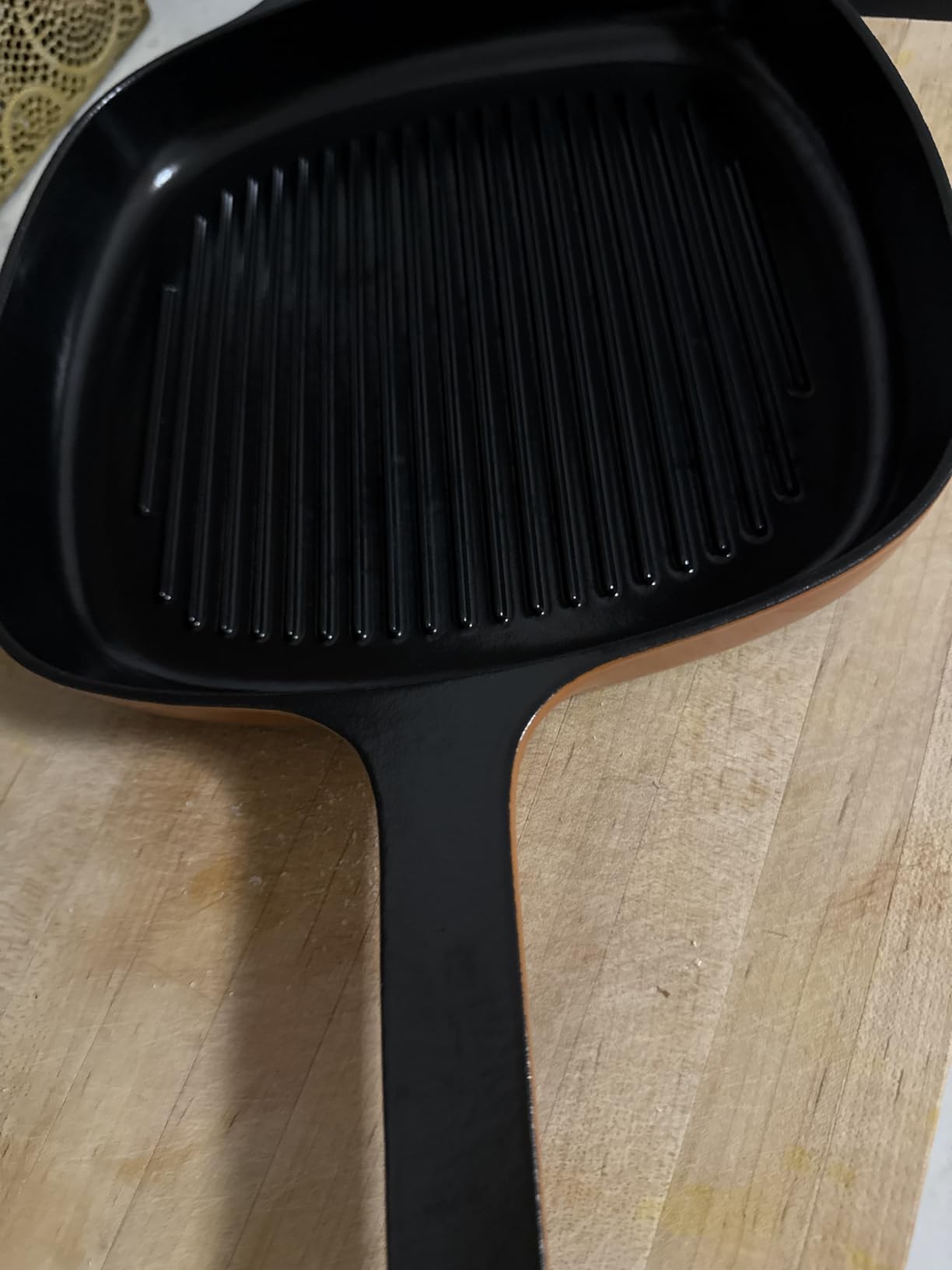 Caraway Enameled Cast Iron Grill Pan - 10.5