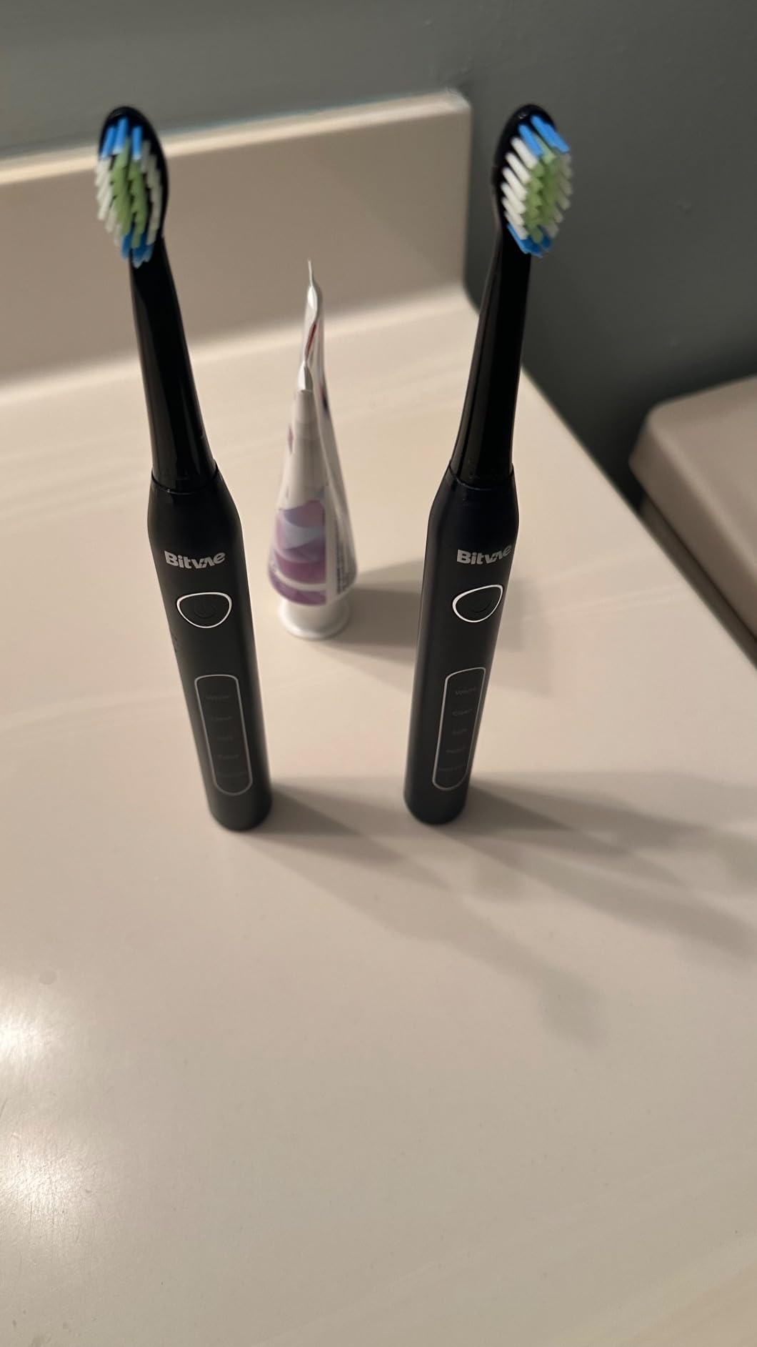 Bitvae ADA Accepted Electric Toothbrush, Travel Toothbrush Rechargeable for Adults and Kids, 60-Day Battery, 5 Modes, 8 Heads, Portable Travel Case & Holder customer photo 1