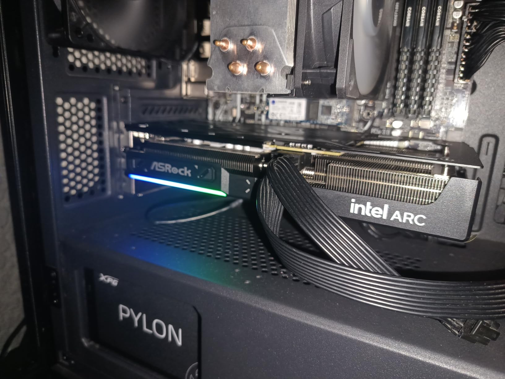 ASRock Intel Arc B580 Steel Legend 12GB OC Graphics Card - 2800 MHz GPU Clock, Triple Fan Cooling customer photo 1