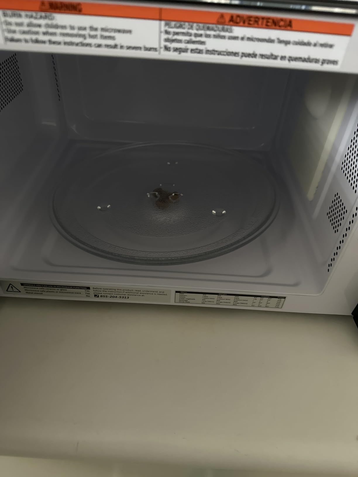 TOSHIBA ML-EM09PA(SS) Small Microwave Oven with 6 Auto Menus, Mute Function & Child Lock, LED Lighting, 0.9 Cu Ft, 10.6 Inch Removable Turntable, 900W, Countertop, Stainless Steel customer photo 1