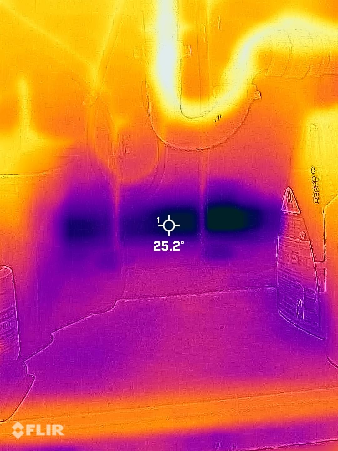 Flir One Pro - Thermal Imaging Camera for iOS Smartphones (iPhone 15 and Newer w/USB-C), 480x360 Super Resolution (160x120 Native IR) customer photo 1