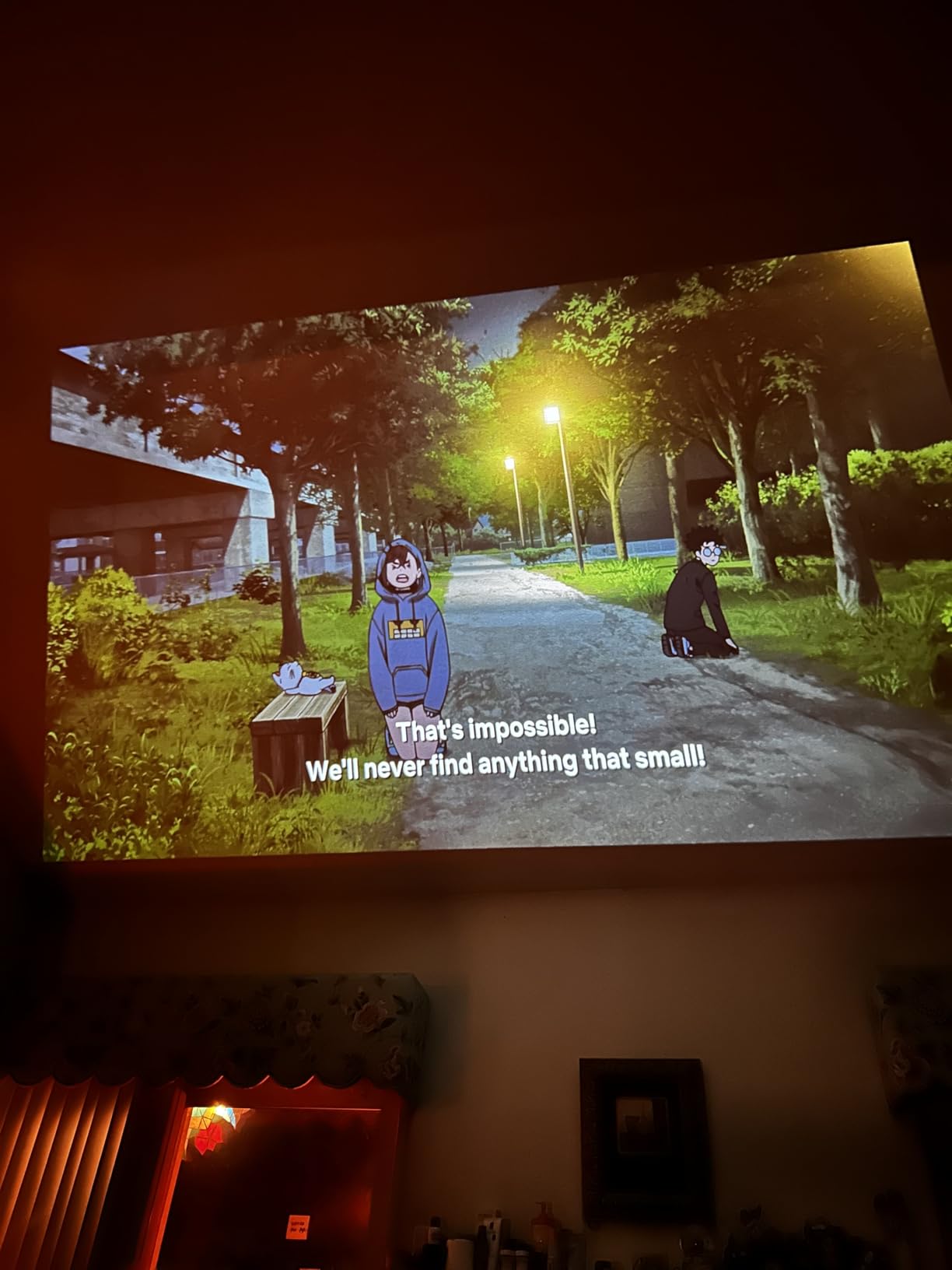 Aurzen BOOM Mini Google TV Smart Projector with WiFi and Bluetooth, Voice Control, Family Mode, 20W Dolby Audio, Real-Time Focus, 4K Supported Movie Projector Customer Review Aurzen BOOM Mini Google TV Smart Projector with WiFi and Bluetooth, Voice Control, Family Mode, 20W Dolby Audio, Real-Time Focus, 4K Supported Movie Projector - Customer Photo 1