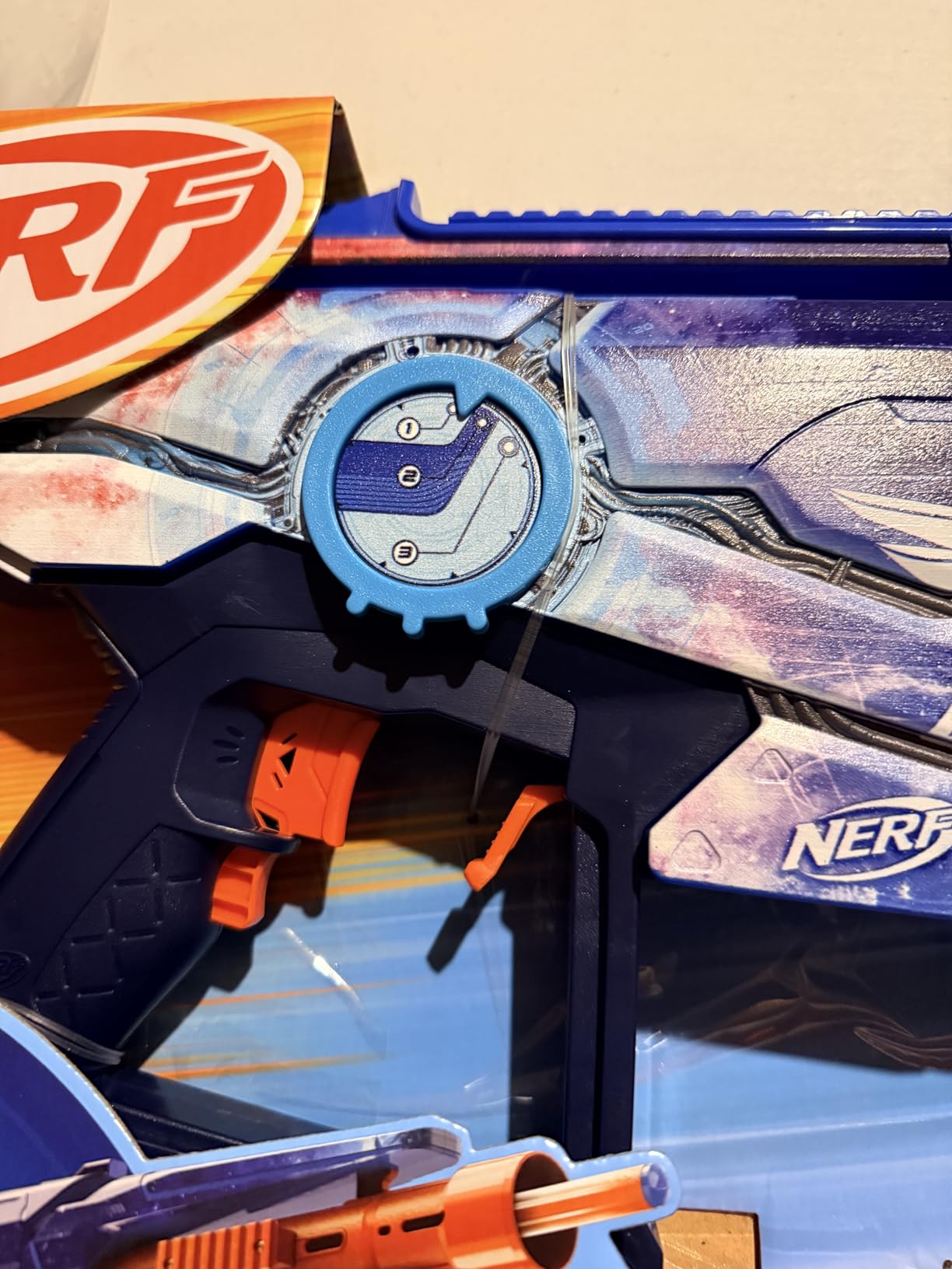 Nerf Loadout Galactic Commander Motorized Blaster, 3 Firing Modes, 3 Attachment Accessories, 48 Nerf N1 Darts, Kids Toys & Gifts, Ages 8+ Customer Review Nerf Loadout Galactic Commander Motorized Blaster, 3 Firing Modes, 3 Attachment Accessories, 48 Nerf N1 Darts, Kids Toys & Gifts, Ages 8+ - Customer Photo 2