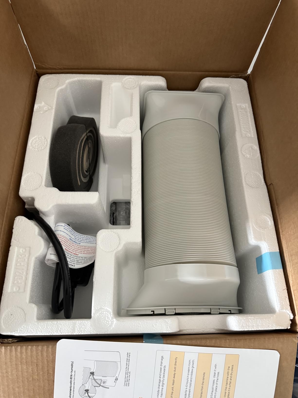 Inverter 16000BTU Portable Air Conditioners with Remote, Free Stand Cooling Portable AC Unit for Room up to 800 sq.ft, with Dehumidifier & Fan, Dual Hose, Quiet Sleep Mode(45dB), Windows Kit - Customer Photo 2