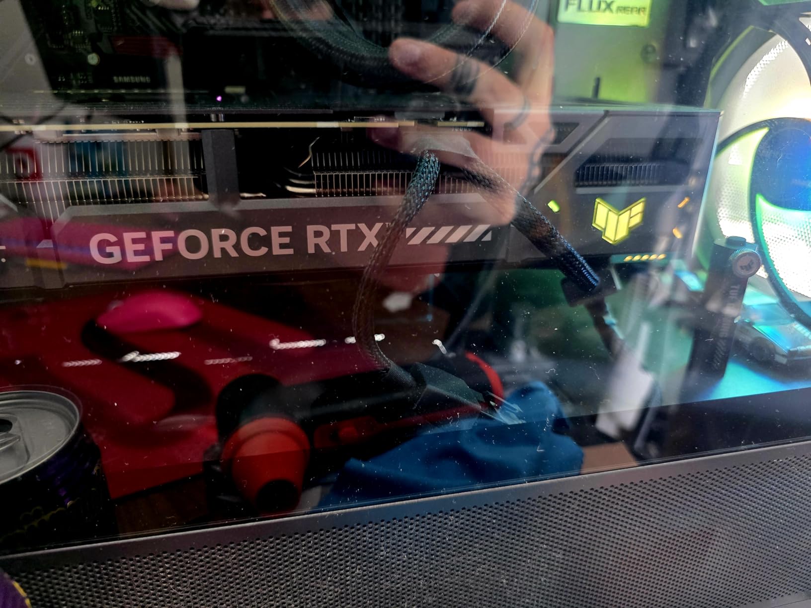 ASUS TUF GeForce RTX 5070 12GB GDDR7 OC Edition Graphics Card customer photo 1