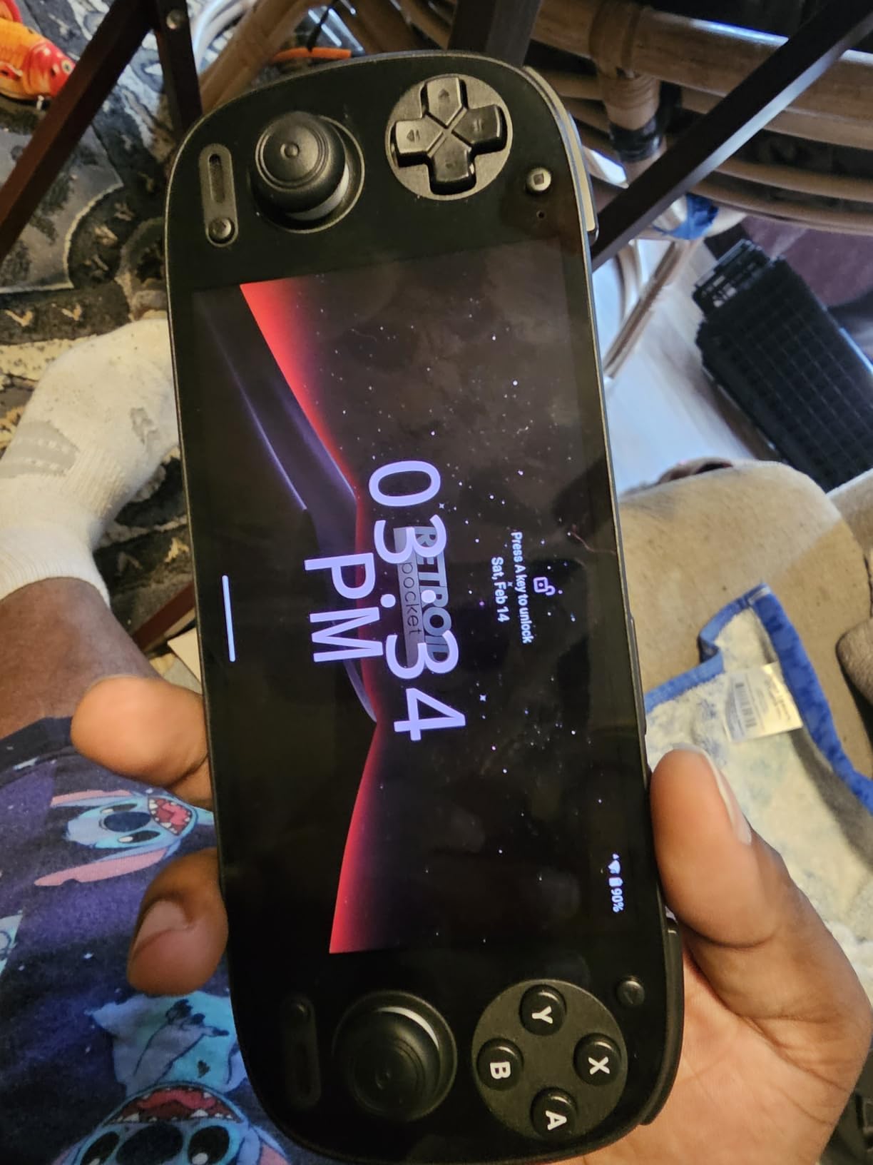 Retroid Pocket 5 Retro Handheld Game Console, 8+128G, 5.5-inch Touchscreen 1080p Portable Android Gaming Handheld with Adreno 650 GPU & WiFi 6/BT5.1, Snapdragon 865 Processor, Android 13 (16Bit) customer photo 1