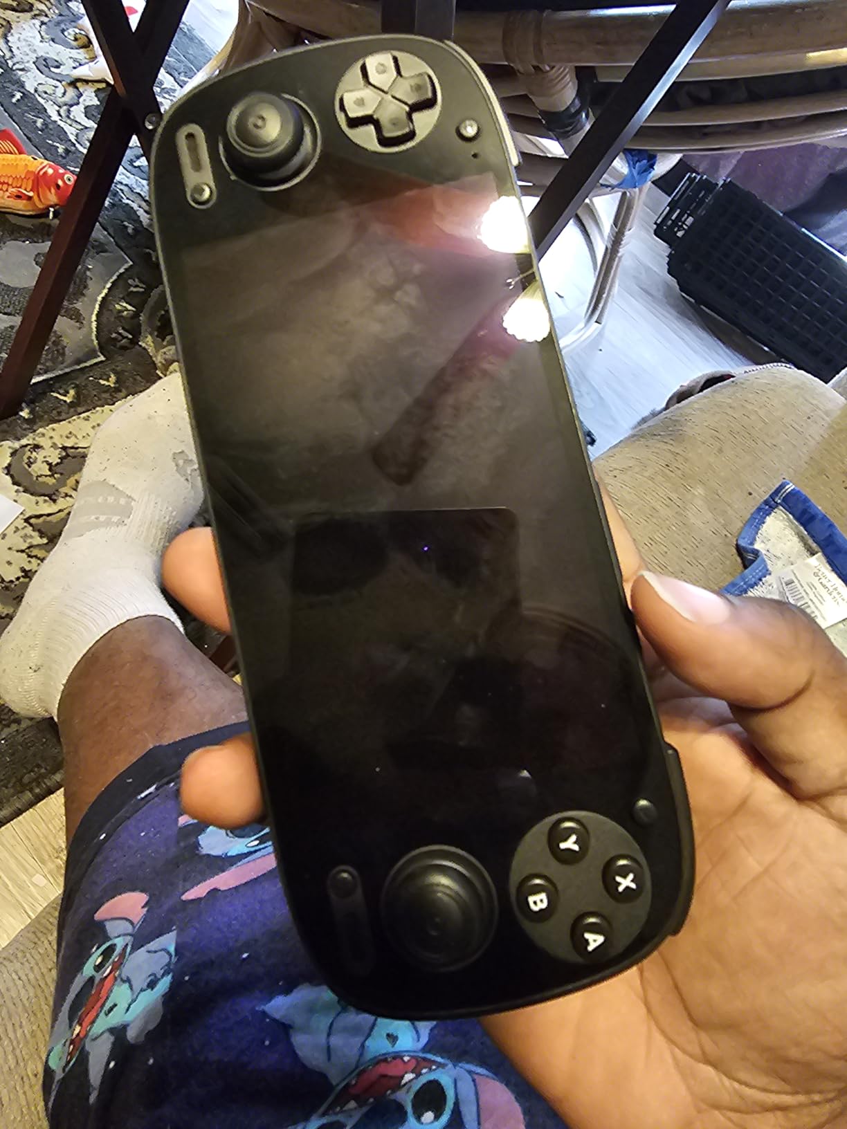 Retroid Pocket 5 Retro Handheld Game Console, 8+128G, 5.5-inch Touchscreen 1080p Portable Android Gaming Handheld with Adreno 650 GPU & WiFi 6/BT5.1, Snapdragon 865 Processor, Android 13 (16Bit) customer photo 2