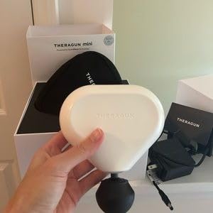 Mini (3rd Generation) by Therabody – Ultra-Portable Massage Gun and Travel Essential for Fast, Effective Pain and Tension Relief Anywhere (Black) - Customer Photo 1