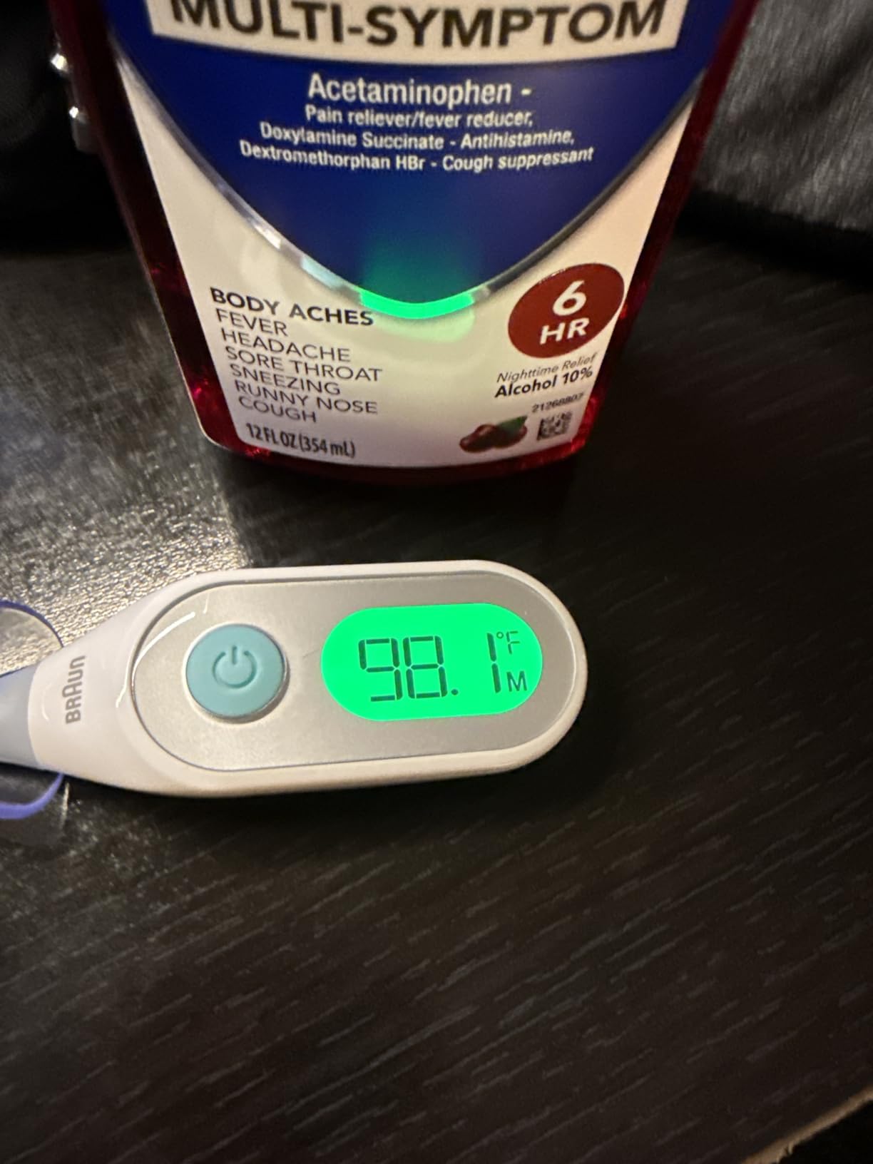 Braun Digital Thermometer, Clinically Accurate, Color Coded Fever Guidance for Baby, Toddlers, Kids & Adults, Oral, Rectal or Underarm use, No 1 Brand Recommended by Pediatricians Customer Review Braun Digital Thermometer, Clinically Accurate, Color Coded Fever Guidance for Baby, Toddlers, Kids & Adults, Oral, Rectal or Underarm use, No 1 Brand Recommended by Pediatricians - Customer Photo 1