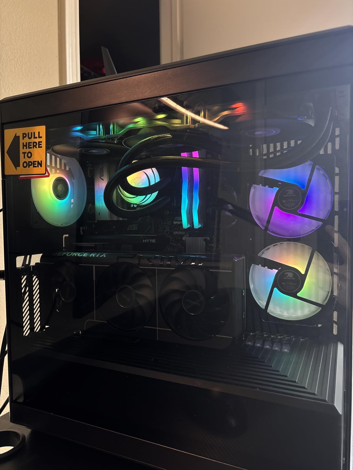 iBUYPOWER Y40 PRO Black Gaming PC Desktop Computer AMD Ryzen 9 7900X CPU, NVIDIA GeForce RTX 5070Ti 16GB GPU, 32GB DDR5 RGB 5200MHz RAM, 2TB NVMe SSD, Windows 11 Home, Keyboard, Mouse customer photo 2