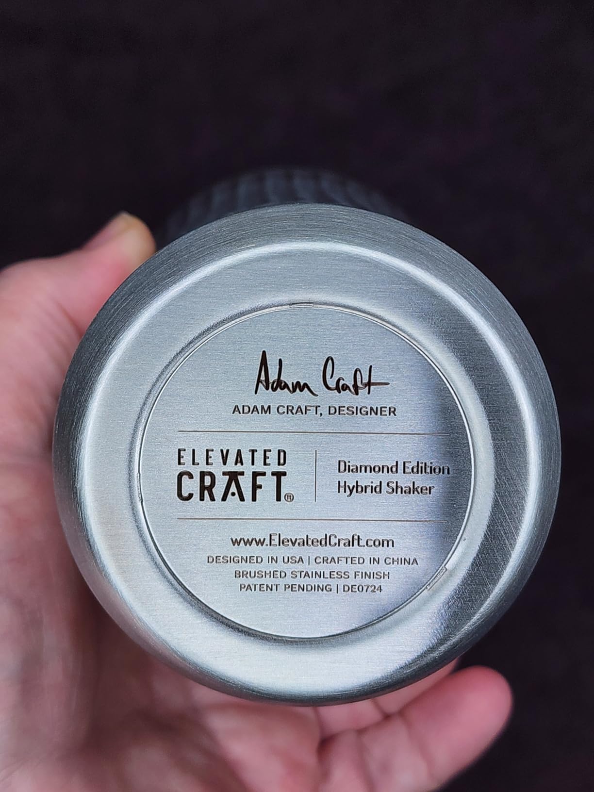 Elevated Craft Diamond Edition Hybrid Cocktail Shaker Set - Premium Vacuum Insulated Stainless Steel, 28 oz - Customer Photo 2