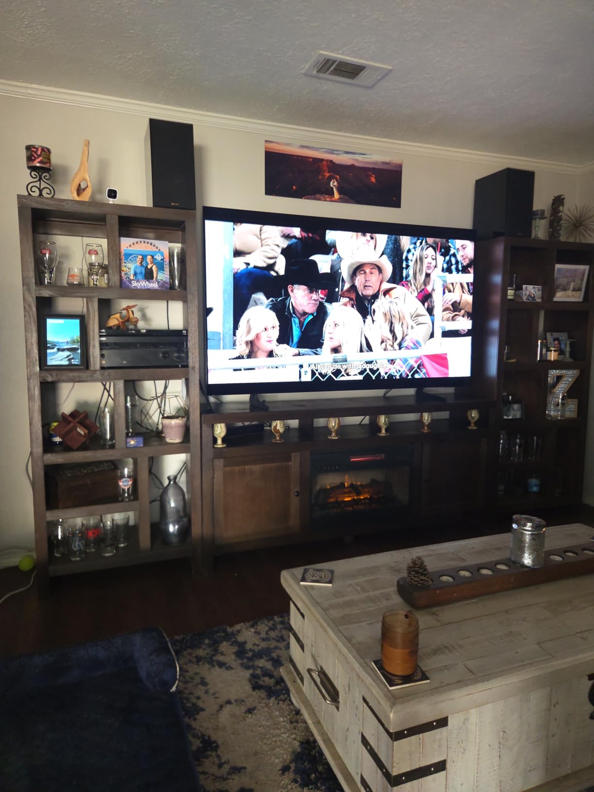 Samsung 55-Inch Class OLED 4K S85F Series, Vision AI Smart TV (2025 Model, 55S85F) Object Tracking Sound Lite w/Dolby Atmos, NQ4 AI Gen2 Processor, Contour Design, Color Booster Pro, Alexa Built-in customer photo 1