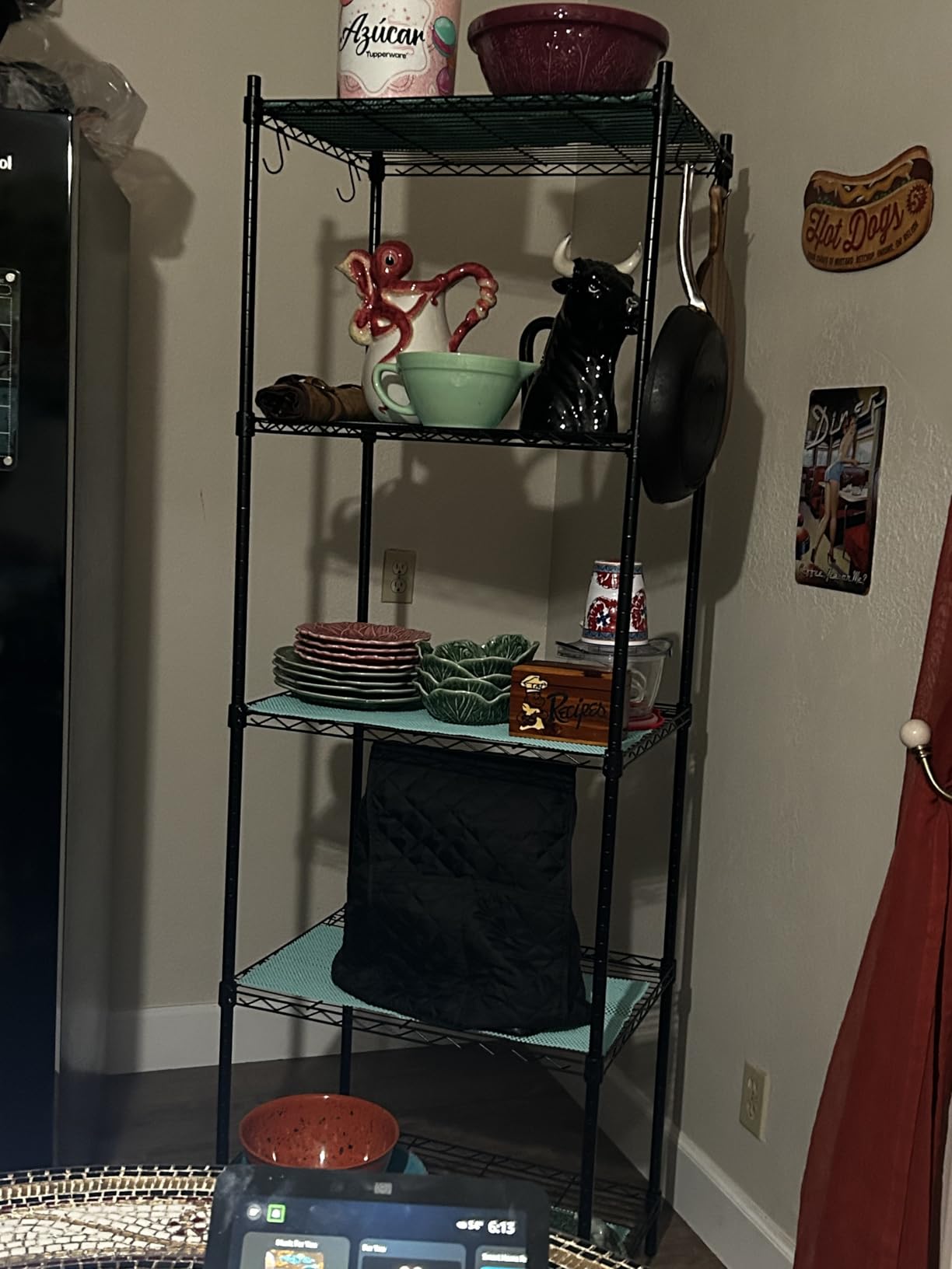 PrimeZone Wire Shelving Unit with Wheels, 5 Tier Adjustable NSF Certified Heavy Duty Metal Storage Shelves, Pantry Organizer Shelf Rolling Bakers Rack for Closet Garage, 24