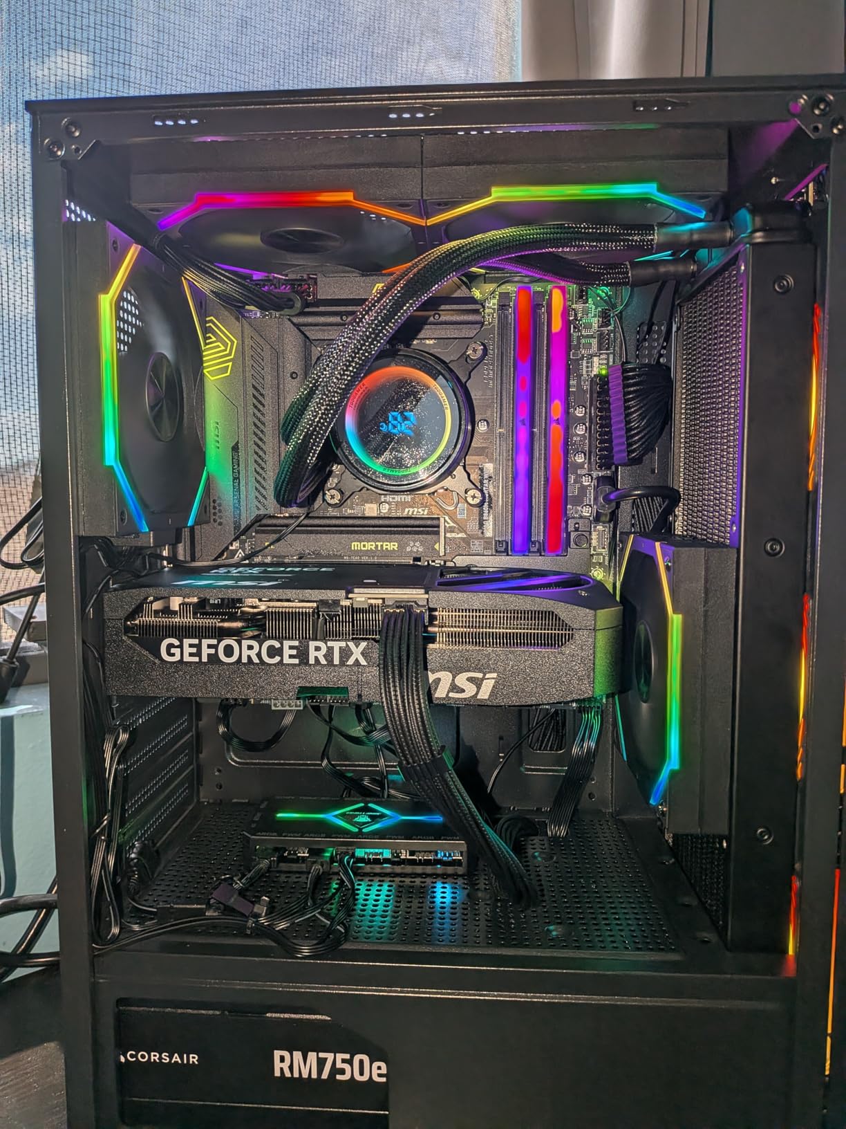 msi Gaming RTX 5070 12G Shadow 2X OC Graphics Card (12GB GDDR7, 192-bit, Extreme Performance: 2557 MHz) customer photo 2