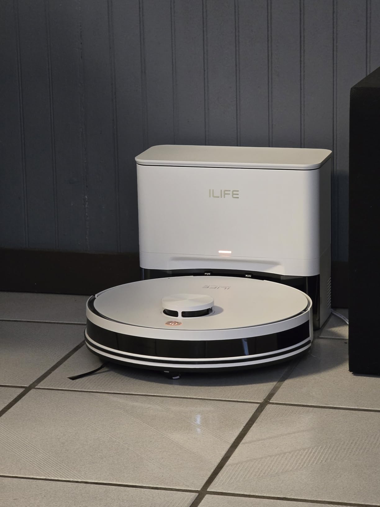 ILIFE A30 Pro Robot Vacuum and Mop, Self Emptying Station for 60 Days, 5000Pa Suction, LiDAR Navigation, No-Go Zones, 2.4G WiFi/App/Alexa/Remote Control, Clean Hard Floors to Medium-Pile Carpet, 110V customer photo 2