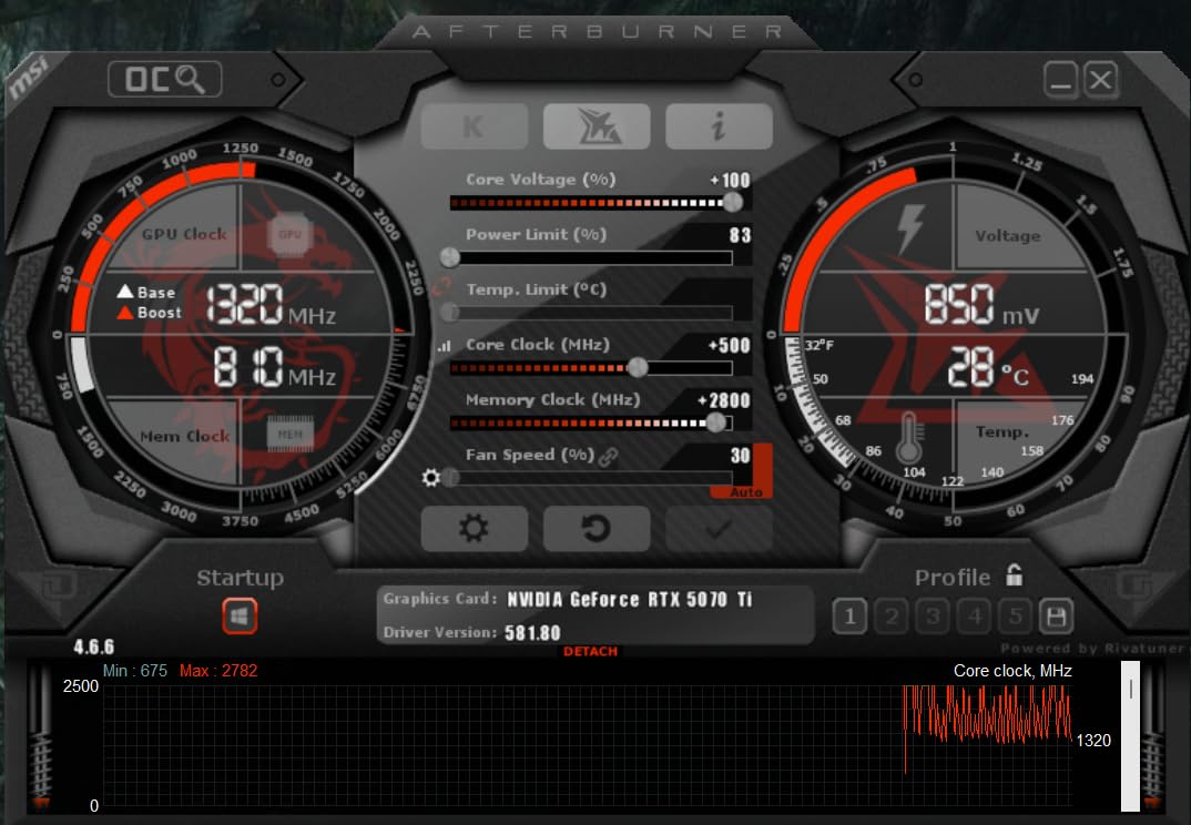MSI GeForce RTX 5070 Ti 16G Shadow 3X OC - 16GB GDDR7 (28Gbps/256-bit), PCIe 5, Boost: 2482MHz, HDMI 2.1b, DisplayPort 2.1b customer photo 2