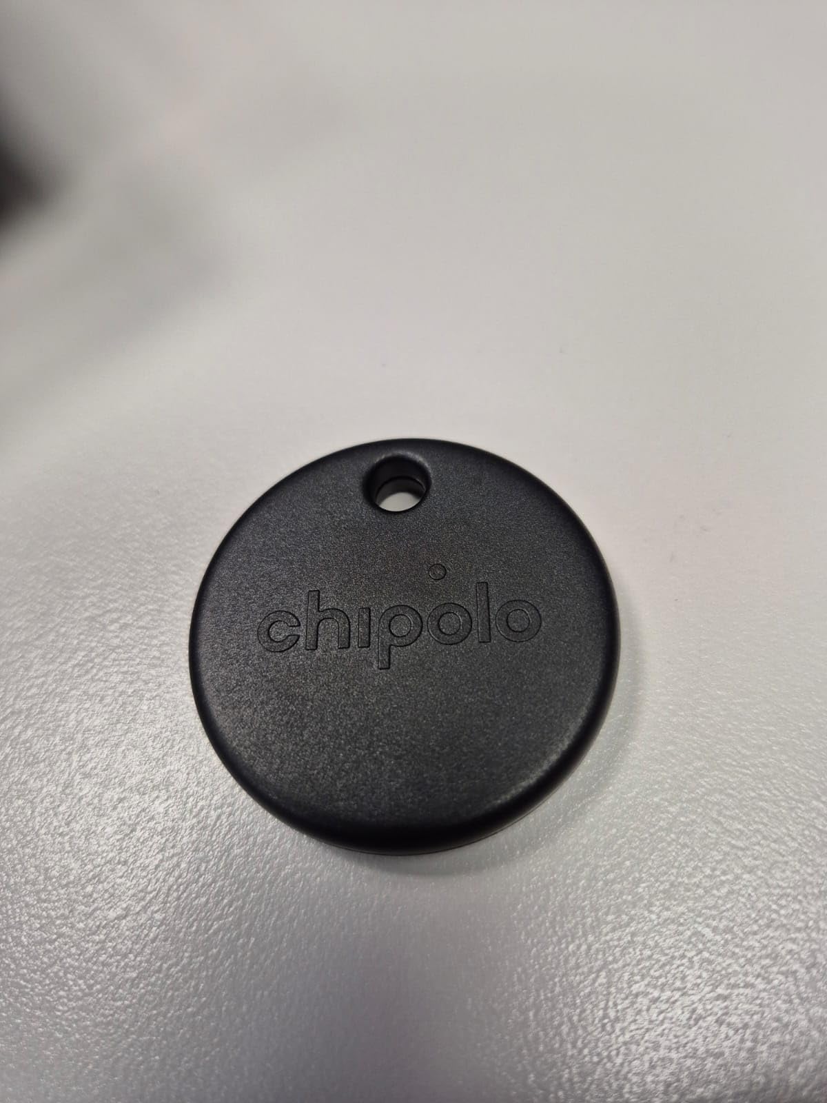 Chipolo POP Tracker Tag - Colorful, Compatible, Loud Bluetooth Tracker with Call Your Phone & Out of Range Alert, Works with Apple Find My or Google's Find My Device (Black) customer photo 2