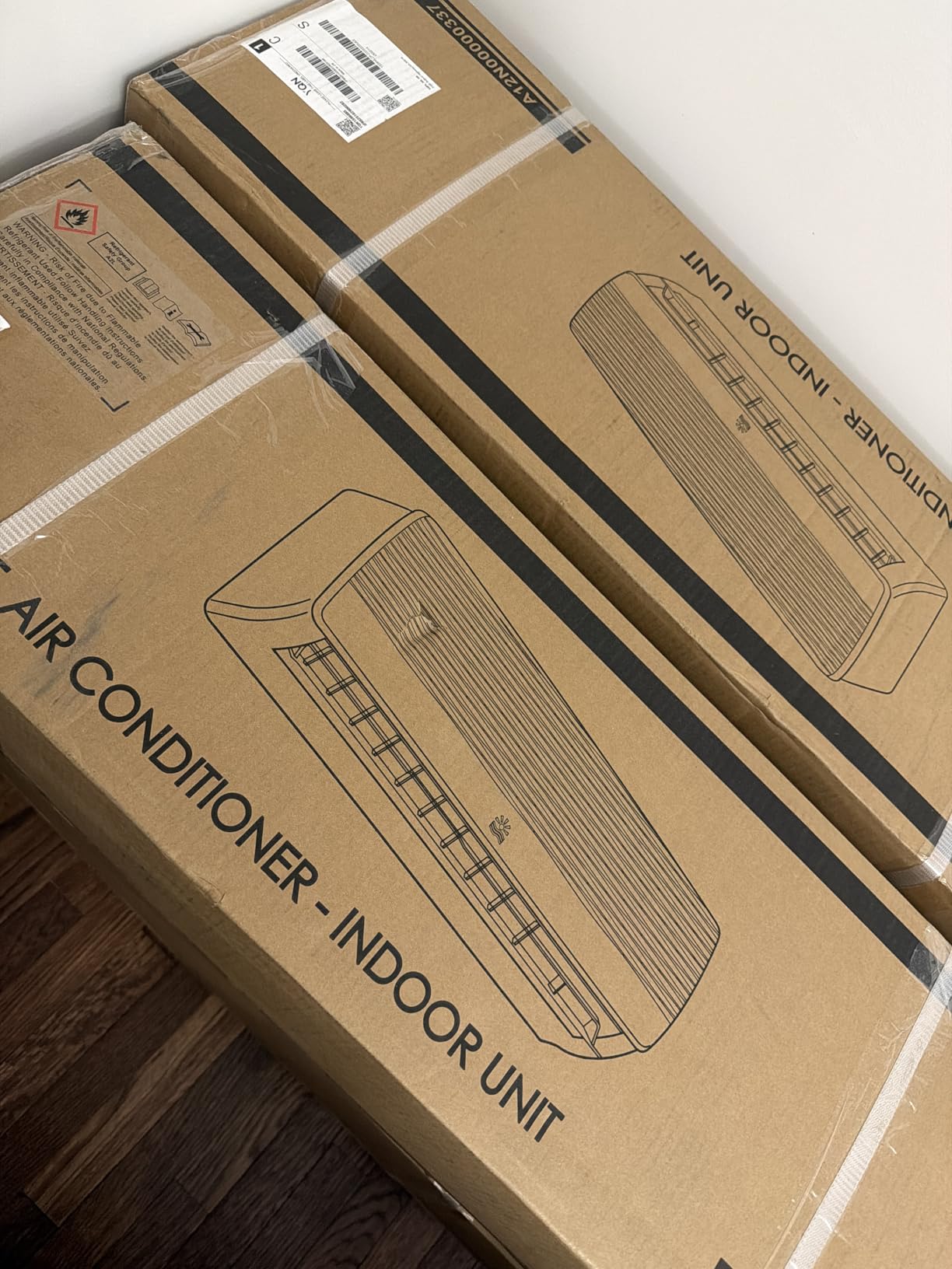 Mini Split Ac/Heating System - 12000 BTU Ductless Mini Split Air Conditioner with Heat Pump, 19 SEER2 115V Energy Efficient Ac Unit Up to 750 Sq.Ft with Installation Kit - Customer Photo 1