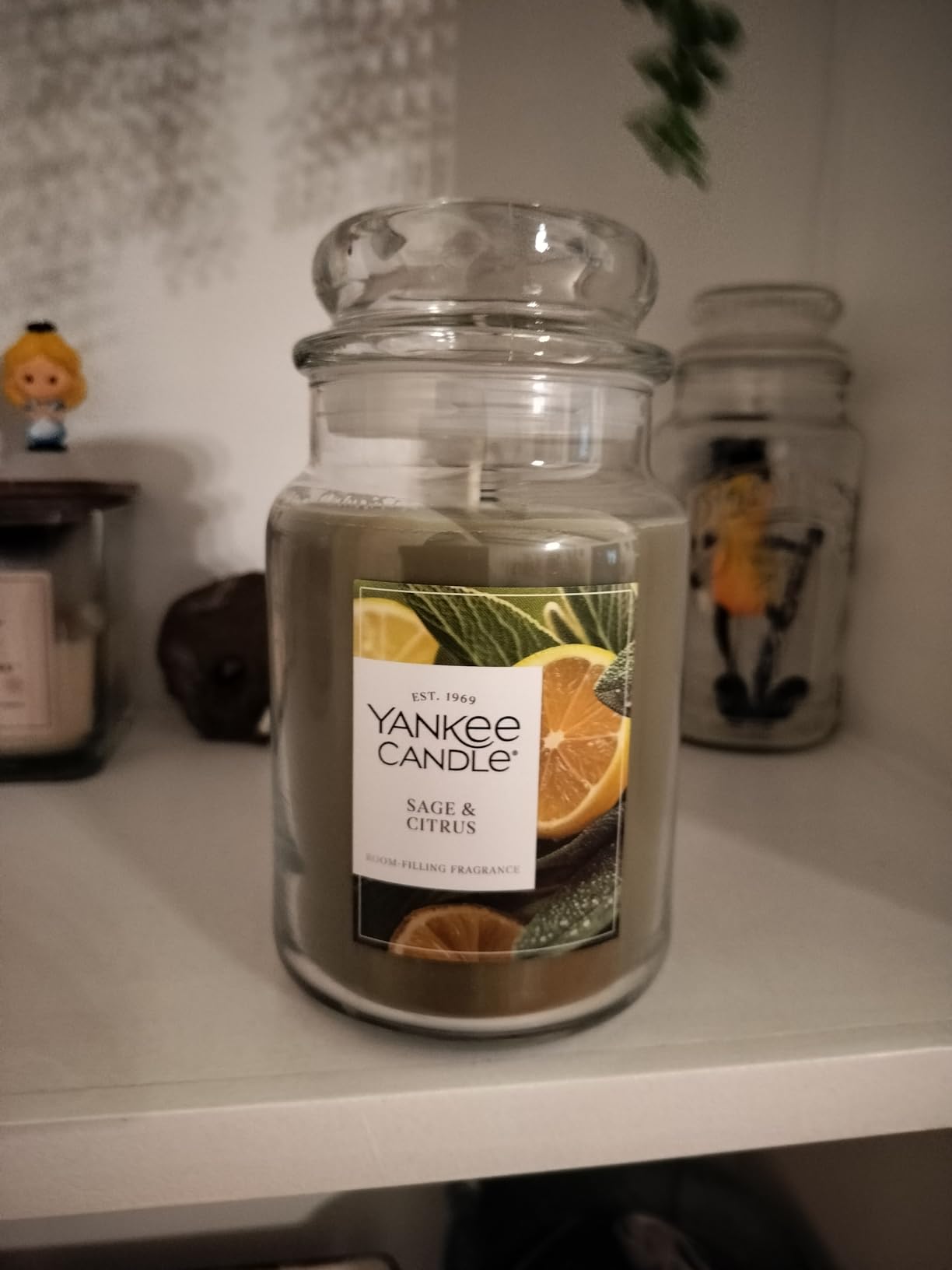 Yankee Candle Mid Summer's Night, Scented Candle, 22oz Large Jar with up to 150 Hour Burn, Giftable Customer Review Yankee Candle Mid Summer's Night, Scented Candle, 22oz Large Jar with up to 150 Hour Burn, Giftable - Customer Photo 2
