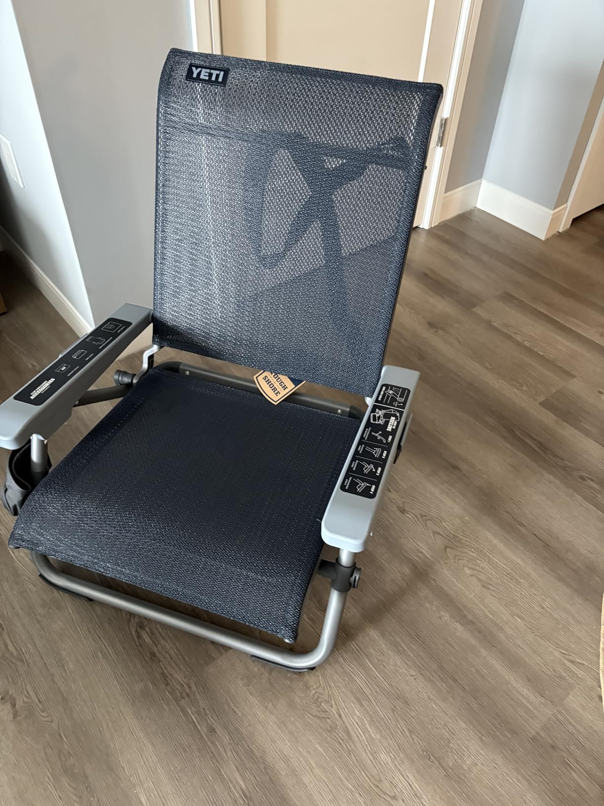 YETI Hondo Reclining Beach Chair, Breathable, UV-Resistant, Supports up to 350 lbs - Customer Photo 1
