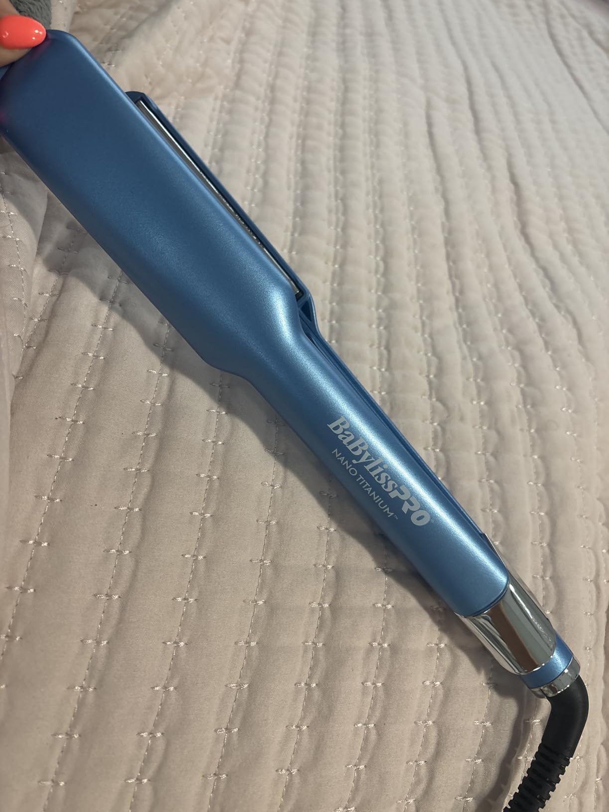 BabylissPRO Nano Titanium Ultra-Sleek Hair Straightener, Flat Iron for All Hair Types customer photo 2