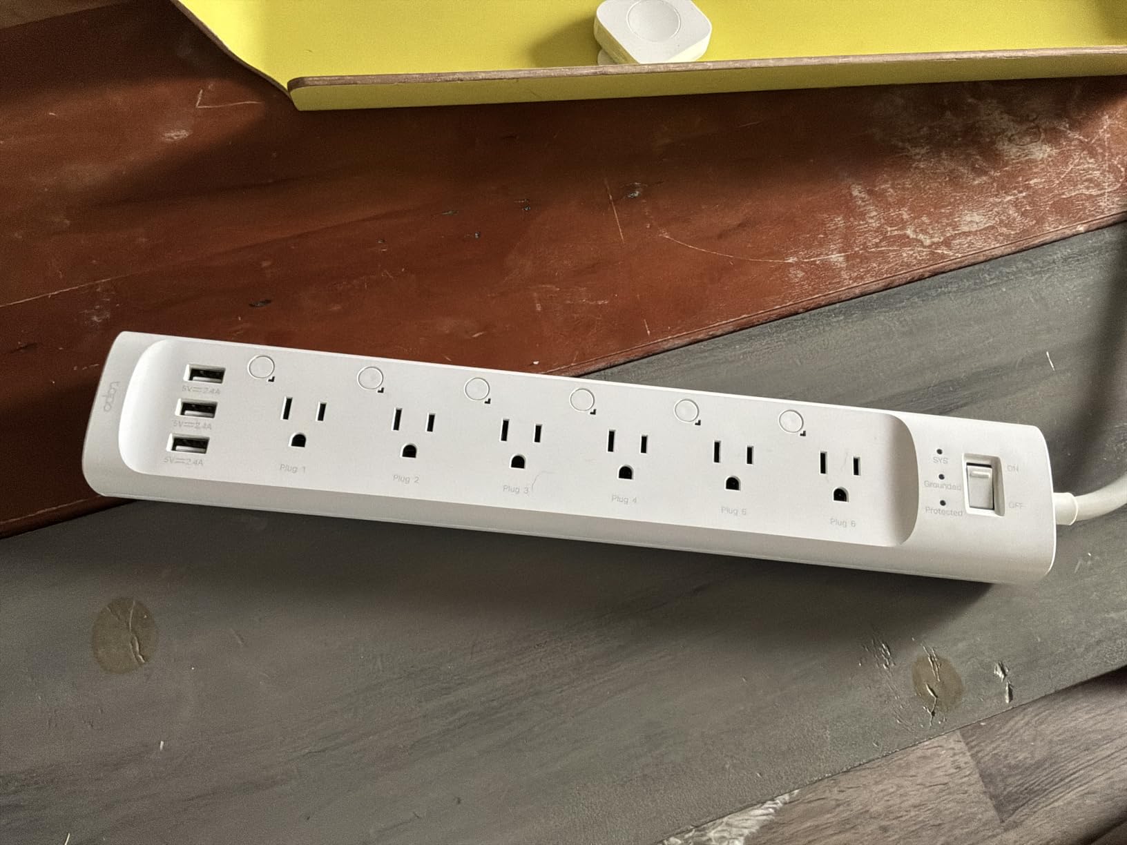 Tapo Smart Wi-Fi Power Strip- 6 Individually Controlled Smart Outlets and 3 USB Ports with Surge Protection, Matter, Works w/Alexa, Google Home, Siri, & Bixby, No Hub Needed, Tapo P316M Customer Review Tapo Smart Wi-Fi Power Strip- 6 Individually Controlled Smart Outlets and 3 USB Ports with Surge Protection, Matter, Works w/Alexa, Google Home, Siri, & Bixby, No Hub Needed, Tapo P316M - Customer Photo 2
