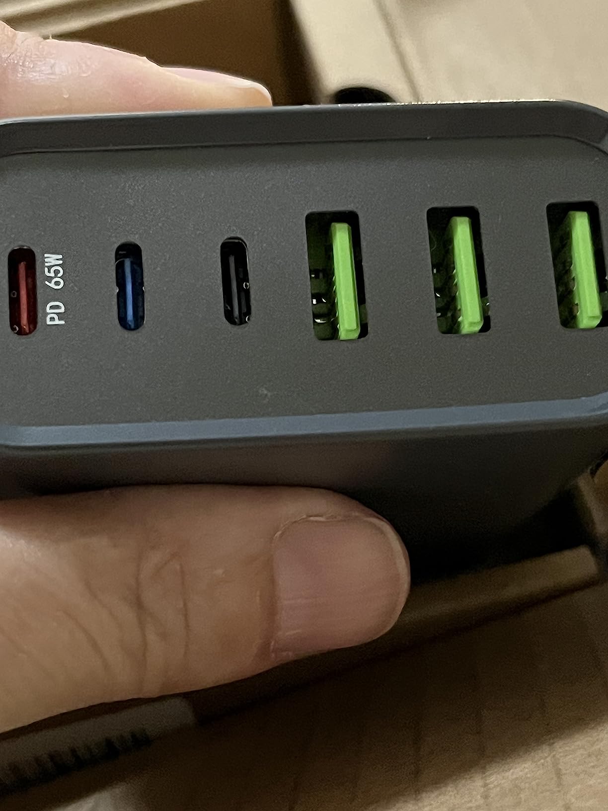 780W USB C Charger Block Fast 10-Port USB C Charging Station GaN PD 120W Laptop Charger Adapter for MacBook Pro/Air, DELL, iPad, iPhone, Samsung Galaxy - Customer Photo 1