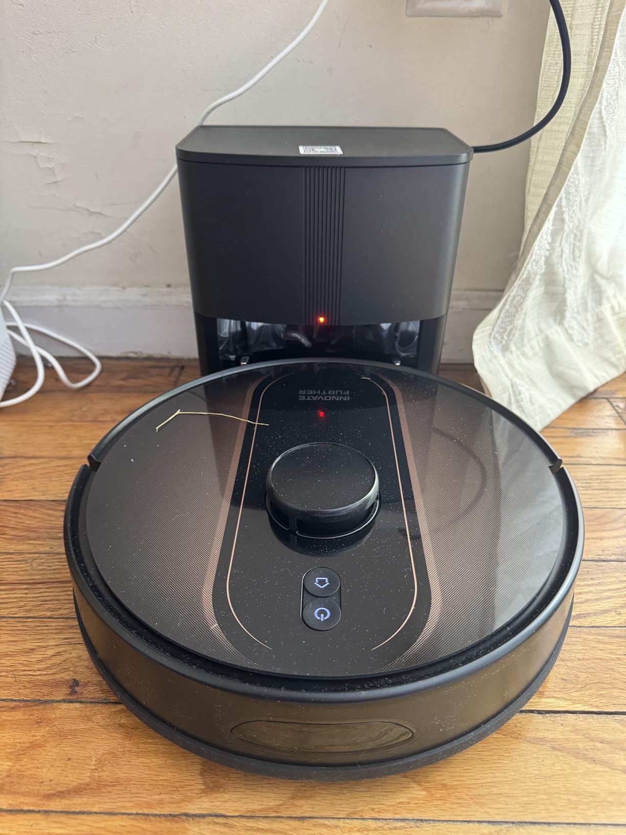Robot Vacuum and Mop with Mapping: 6000Pa Self Emptying Robotic Vacuum with LIDAR Navigation,3-in-1 Robot Vacuum for 90 Days Hands-Free Cleaning, Alexa/APP Control Ideal for Pet Hair Hard Floor Carpet customer photo 1