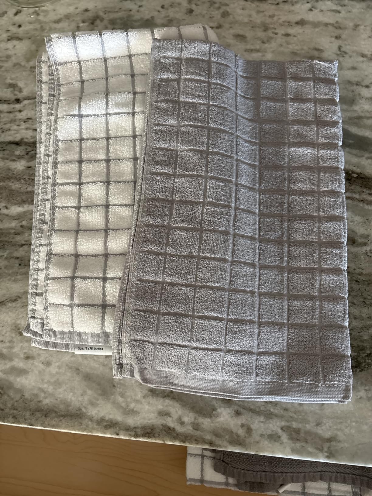 Homaxy Premium Cotton Kitchen Towels 16