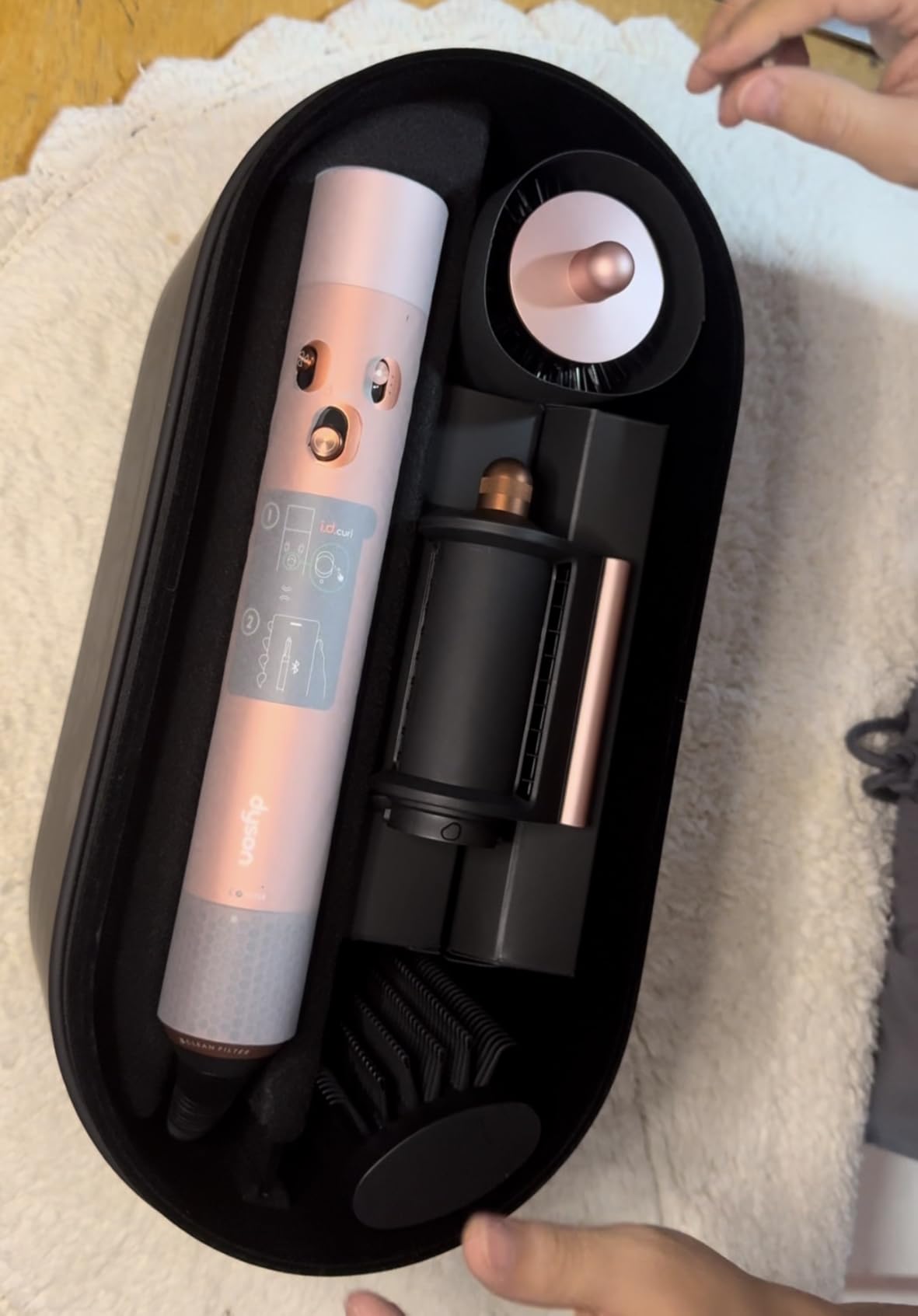 Airwrap i.d. Multi-Styler, Allure Winner, Bluetooth Connected, No Heat Damage, 6-in-1 Versatility, Intelligent Hair Styler customer photo 1